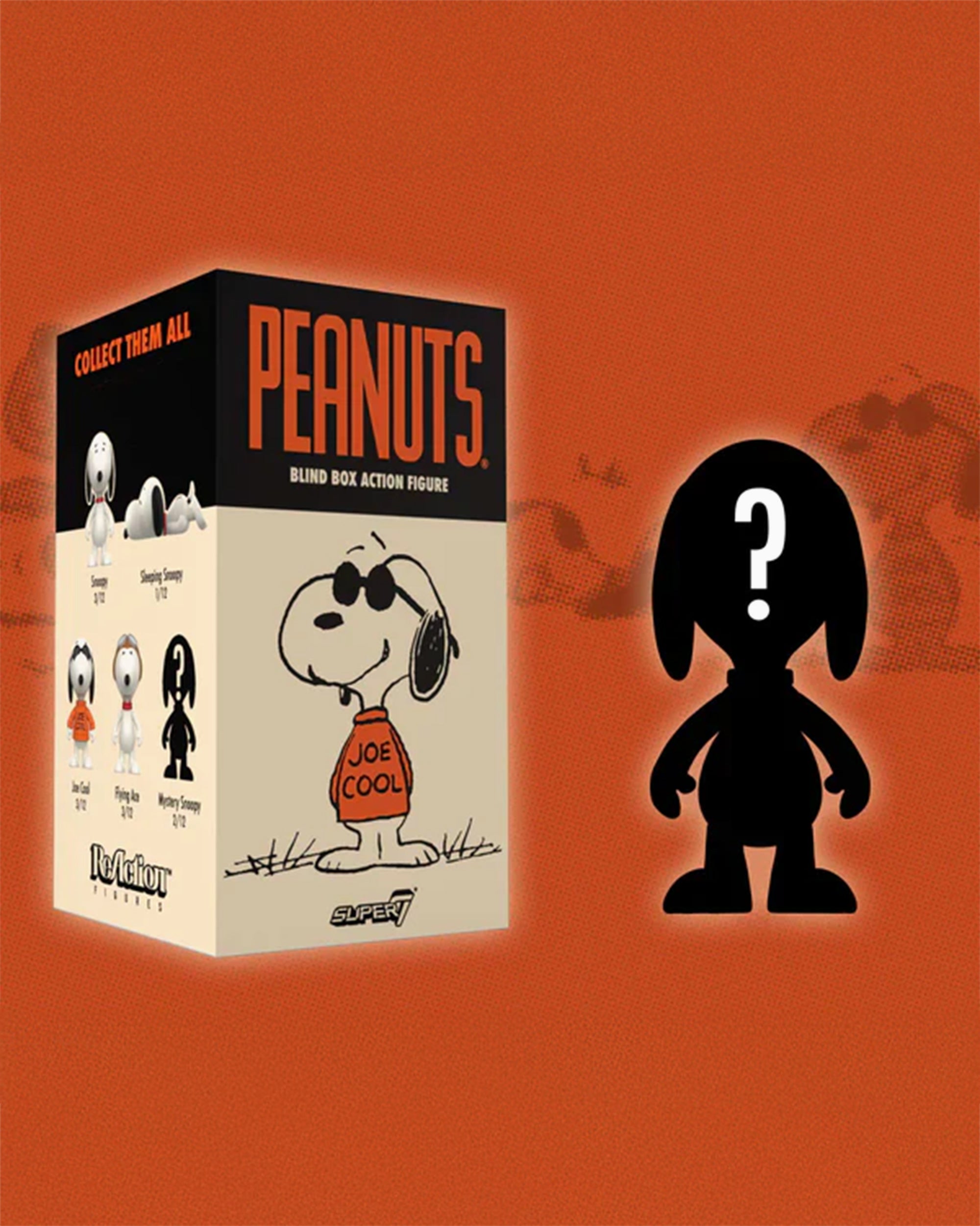 Art Toys Super7 Peanuts (So Many Snoopies!) Surprise Box (1 Piece) - S7BBPNTSMS