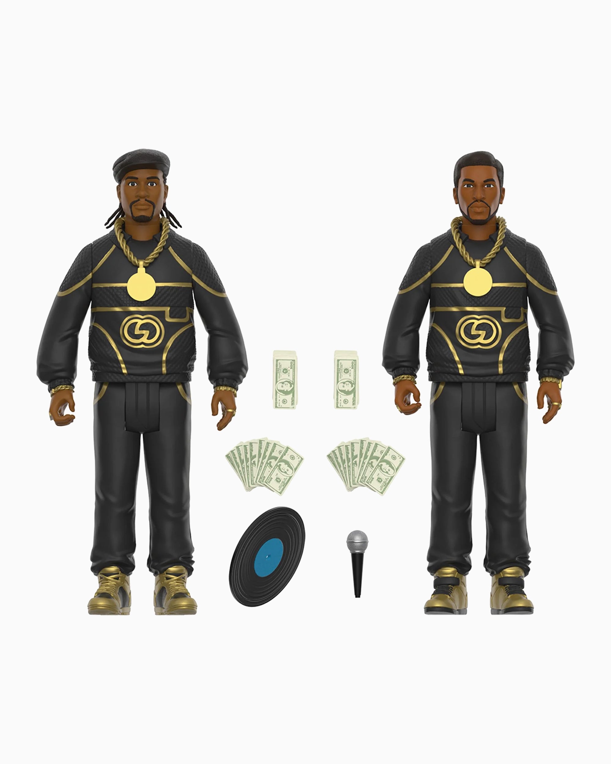 Art Toys Super7 ReAction Eric B & Rakim Follow The Leader 2 Pack - S7MEBRFTL