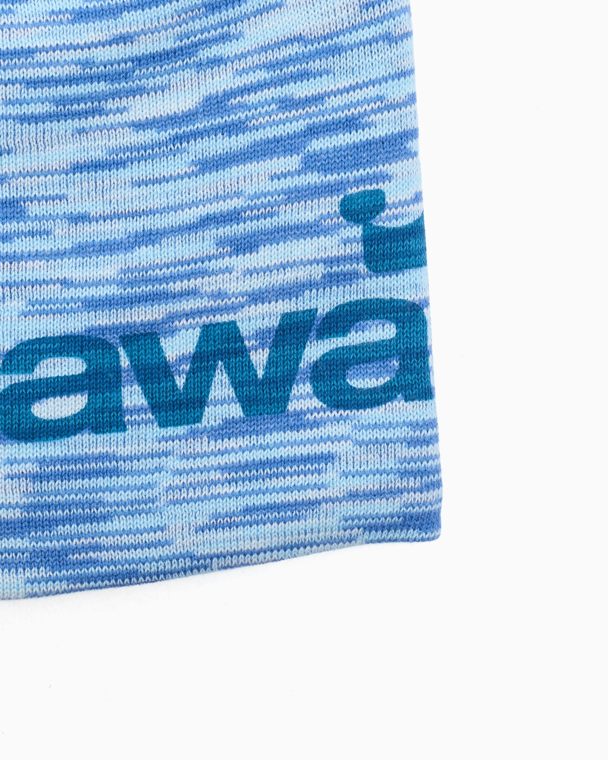 Beanies & Hats Awake NY Gradient Crown Logo Skully Unisex Beanie - AWK-FW25-HT003-BLU