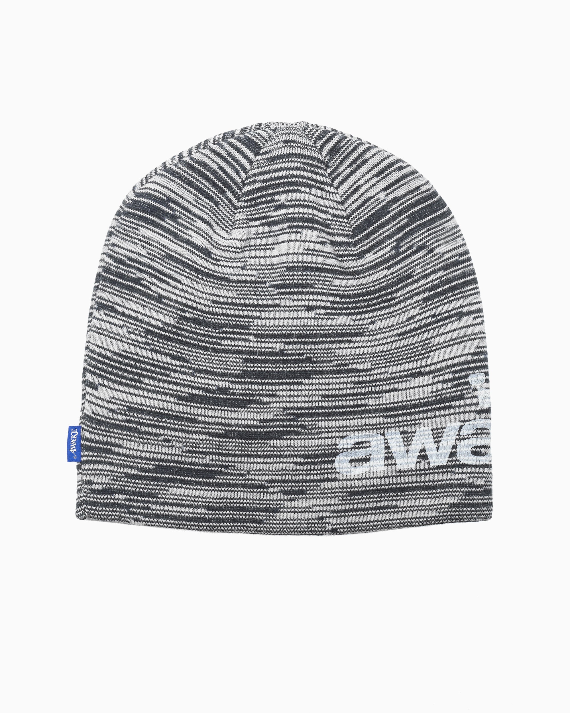 Beanies & Hats Awake NY Gradient Crown Logo Skully Unisex Beanie - AWK-FW25-HT007-BLK