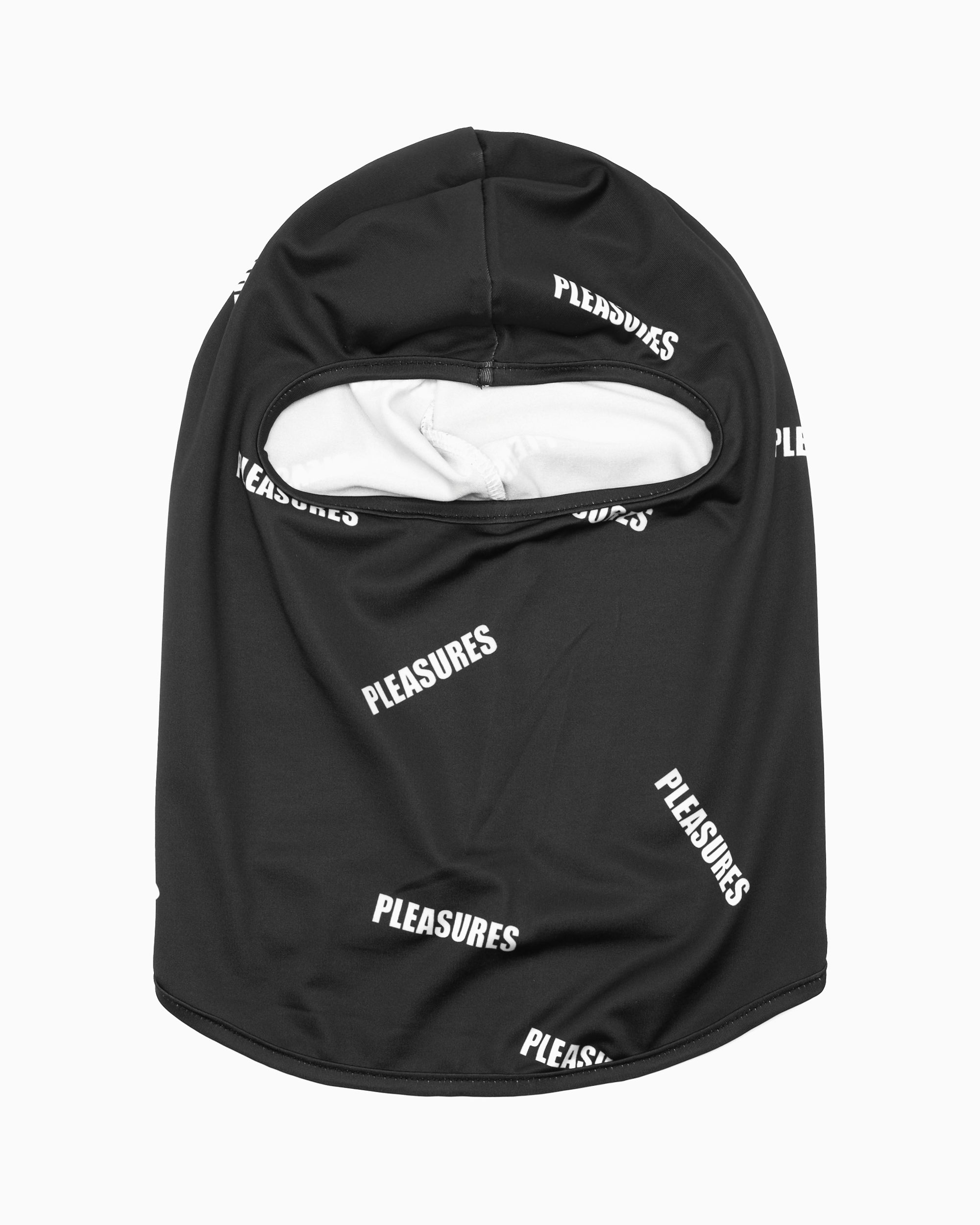 Beanies & Hats Pleasures Mini Stamp Unisex Balaclava Unisex Beanie - P23W068-BLACK