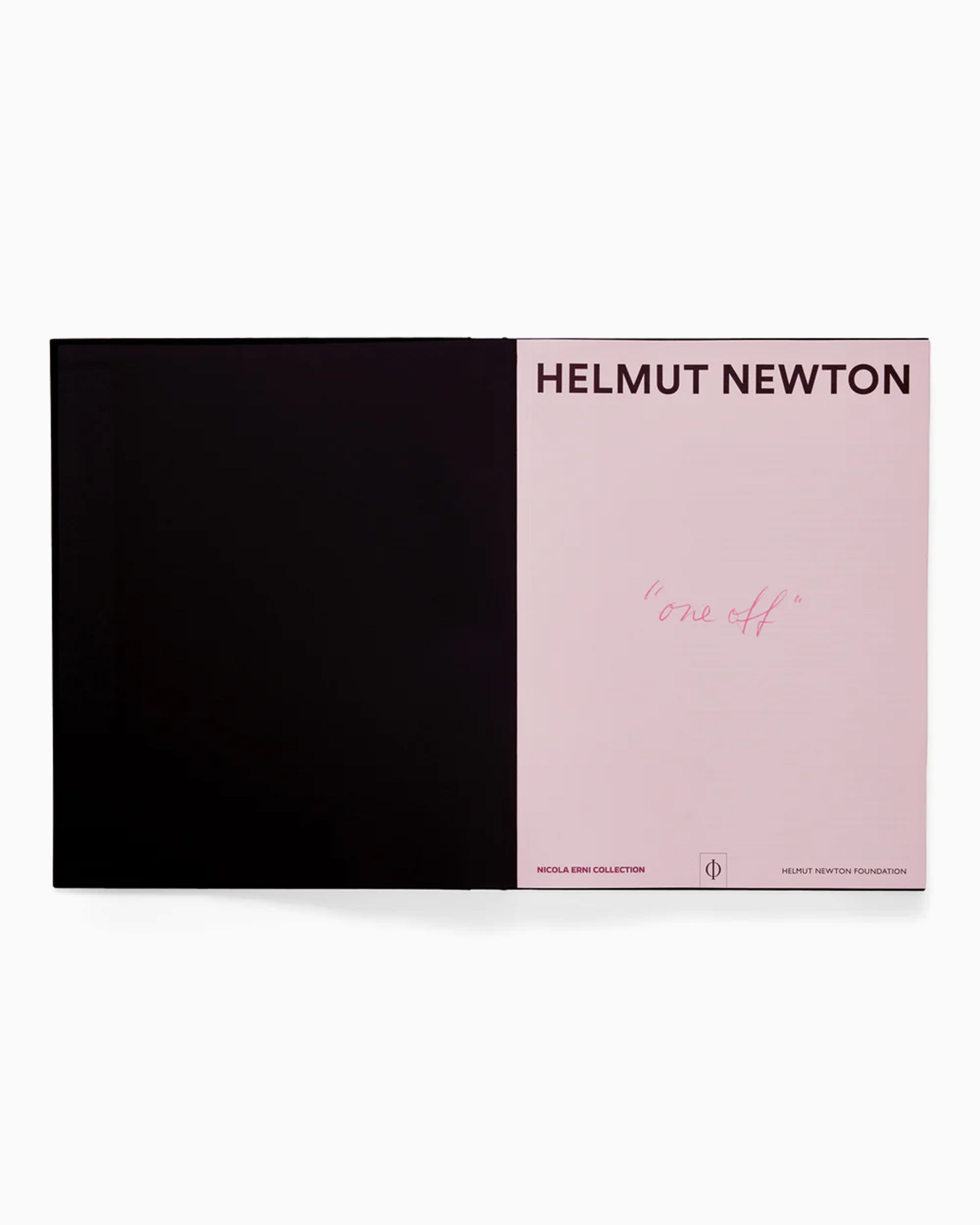 Books Magazines Phaidon Helmut Newton: One-Off - 9781837291519