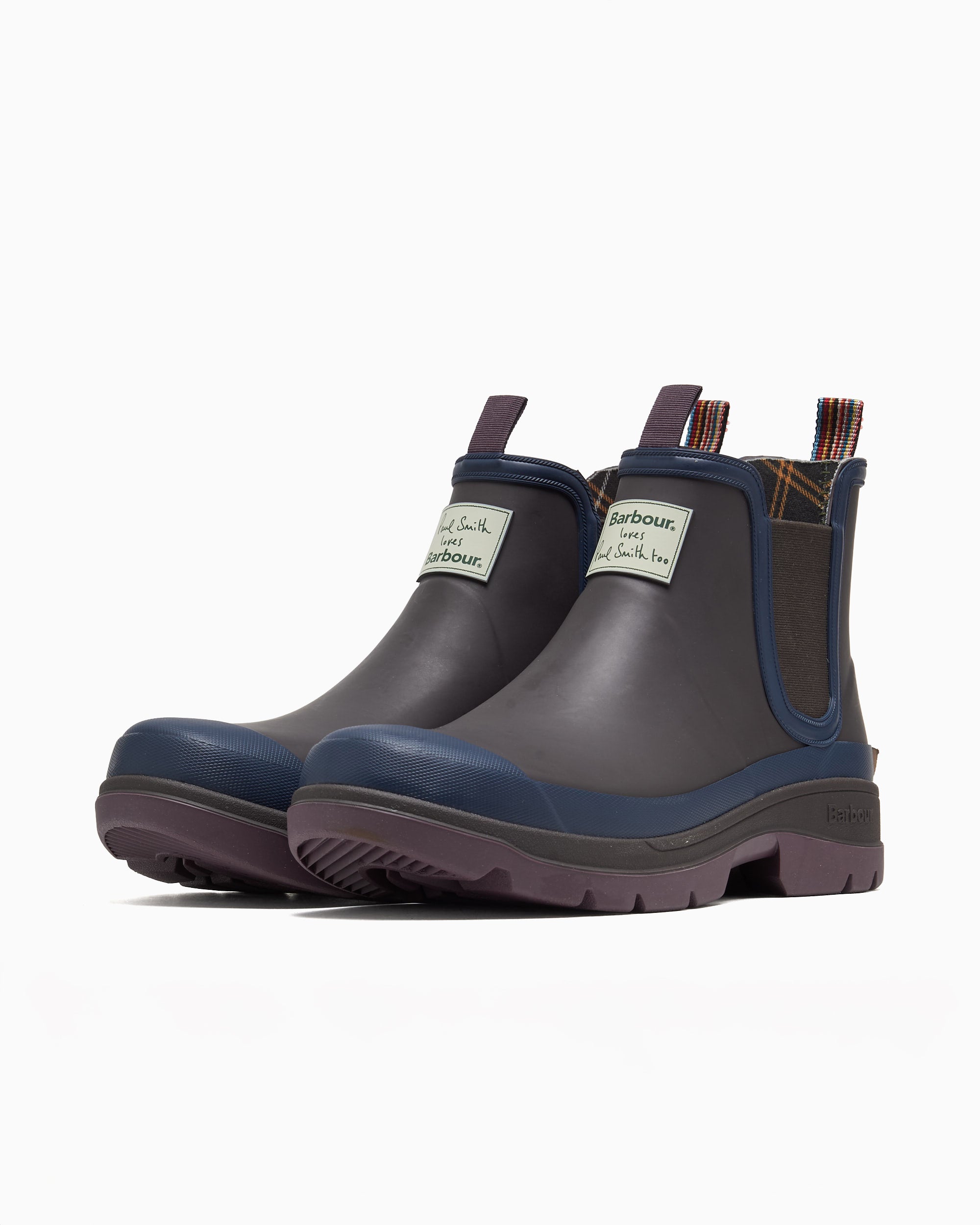 Boots Barbour x Paul Smith Chelsea Welly Men's Boots - MRF0048RU71