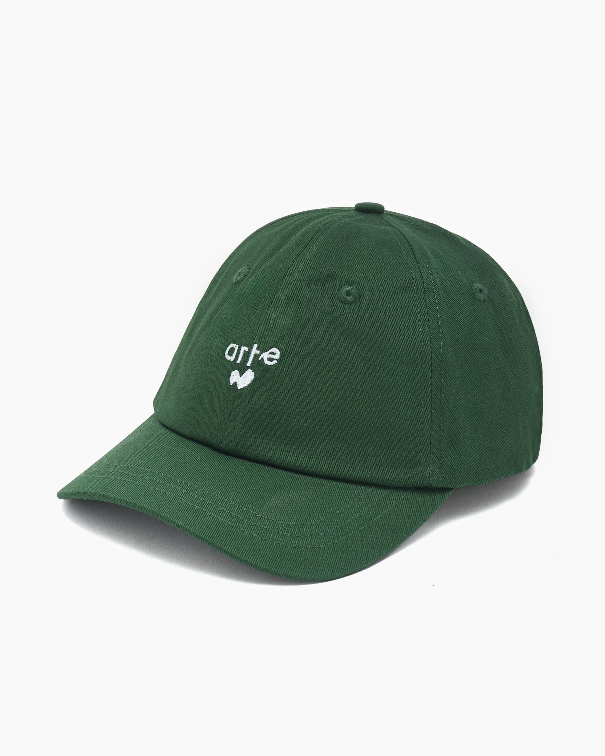 Caps Arte Antwerp Heart Logo Unisex Cap - SS26-215AC-Green
