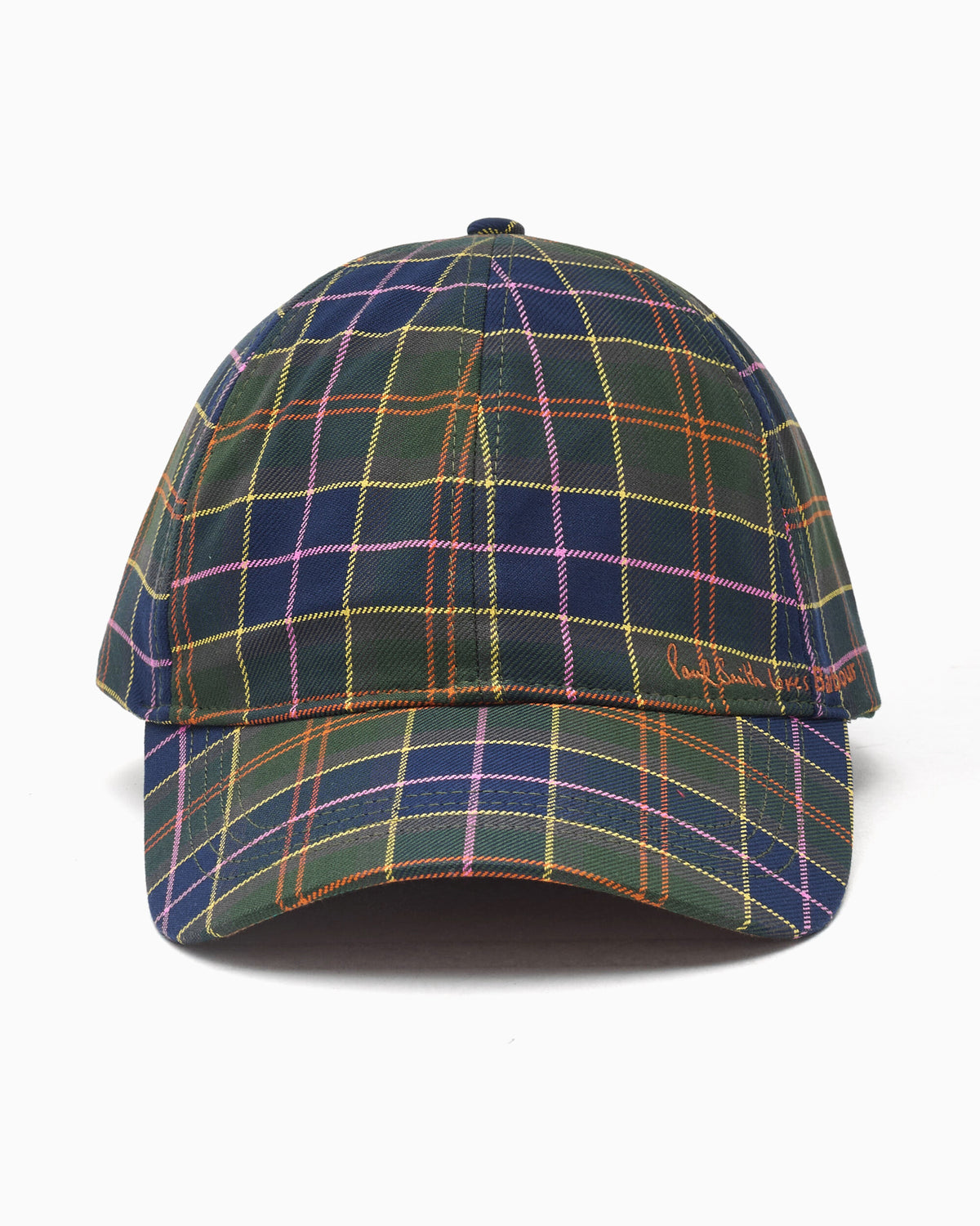 Caps Barbour x Paul Smith Tartan Unisex Cap - MHA0995TN11
