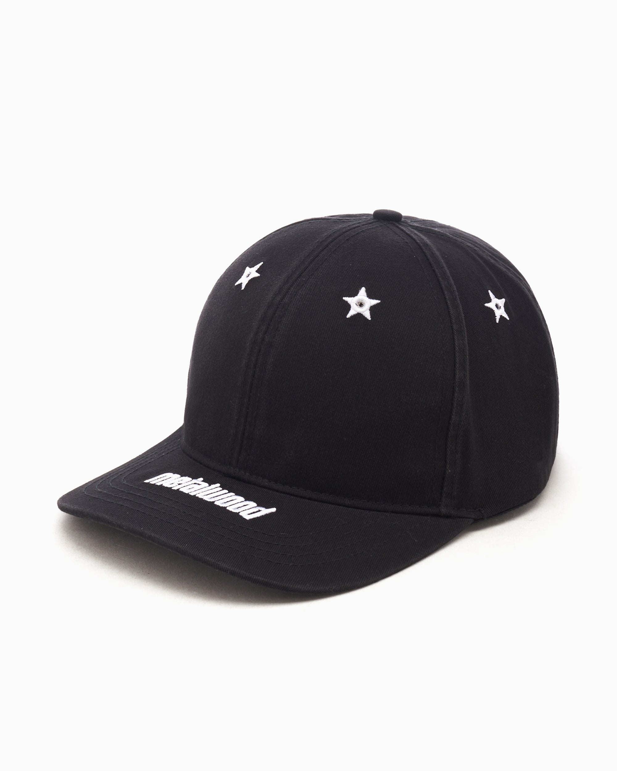 Caps Metalwood Studio Starshot 6-Panel Unisex Baseball Cap Unisex Cap - MWS24-01-102-BLK