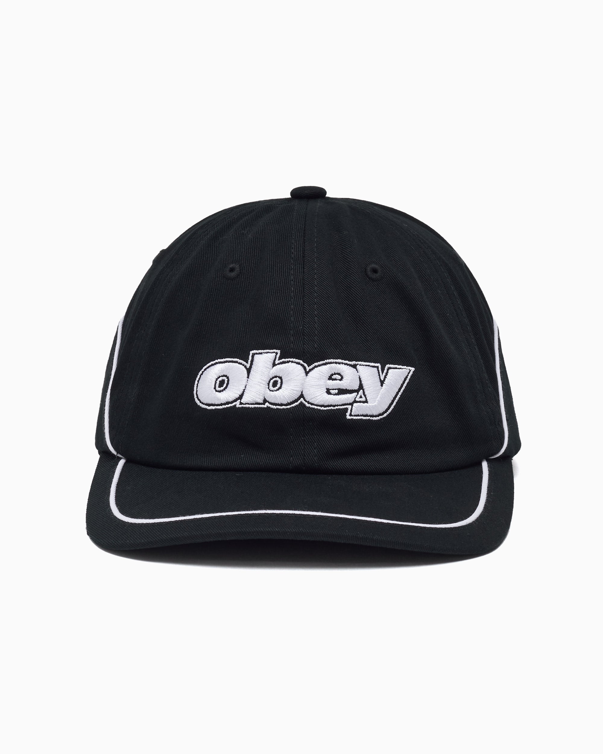 Caps OBEY Clothing Rewind 6 PNL Unisex Cap - 100580430-BLK