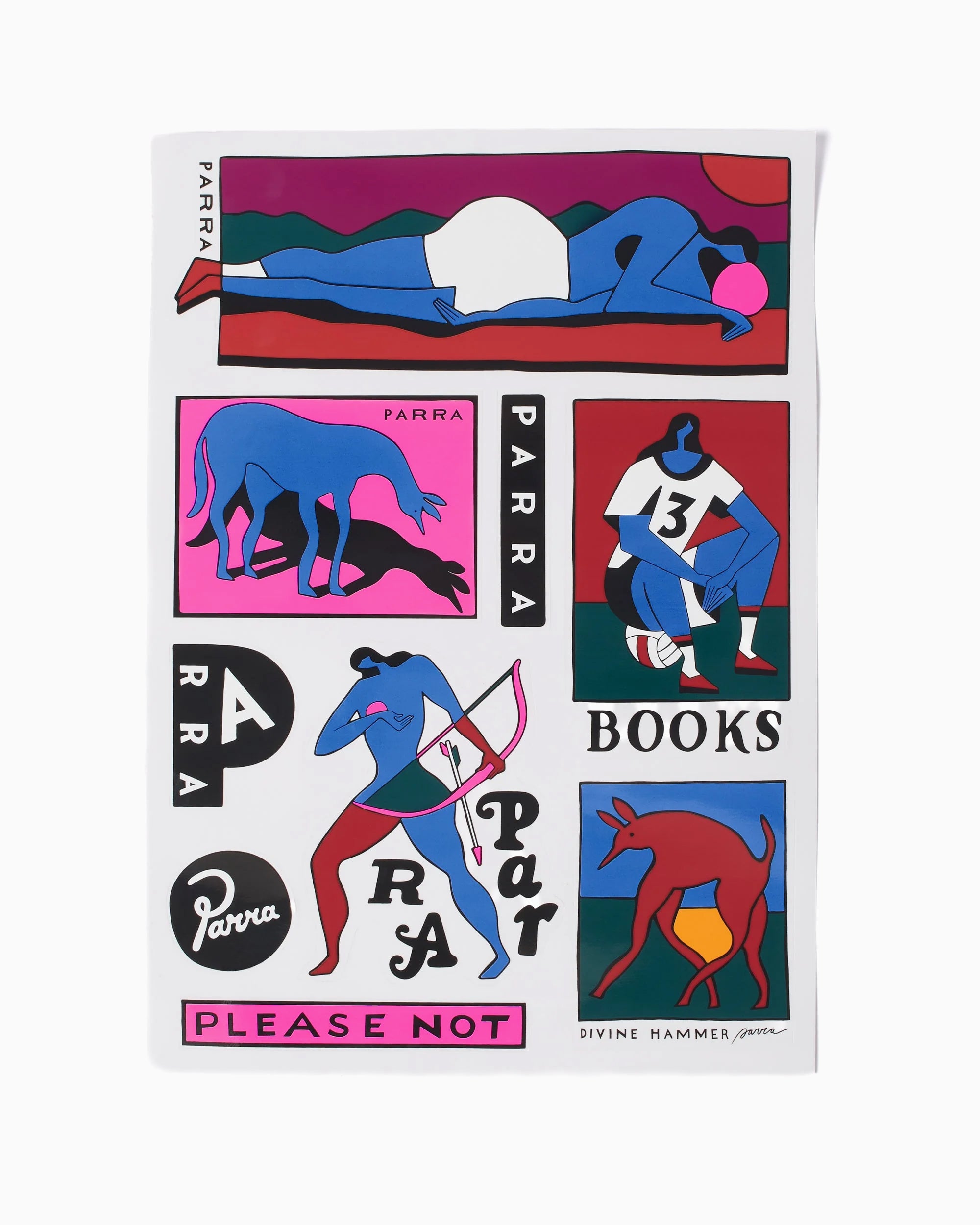 Decoration by Parra Stickers - 55277-MULTI