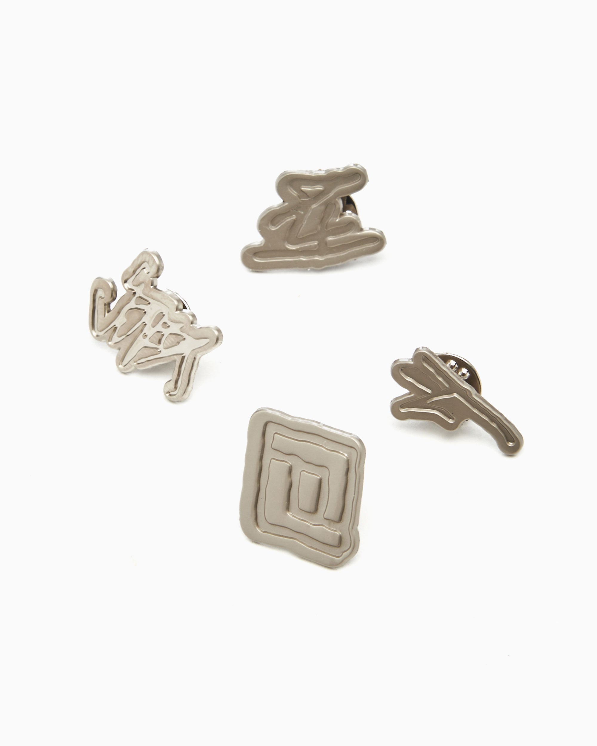 Decoration FOOTDISTRICT 10th Anniversary FD10Y Pin Set (4 Units) - PINFD10