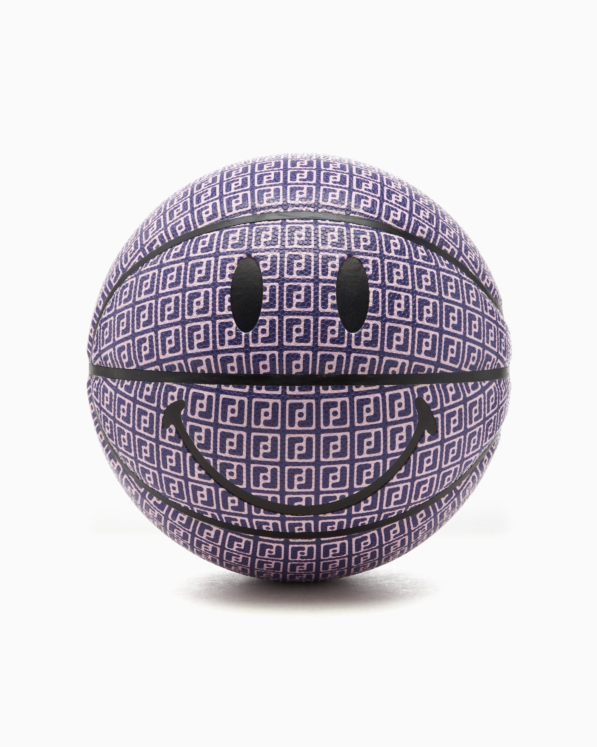 Decoration FOOTDISTRICT x MARKET Smiley Allover Printed Logo Basketball Ball - 360001485-PURPLE