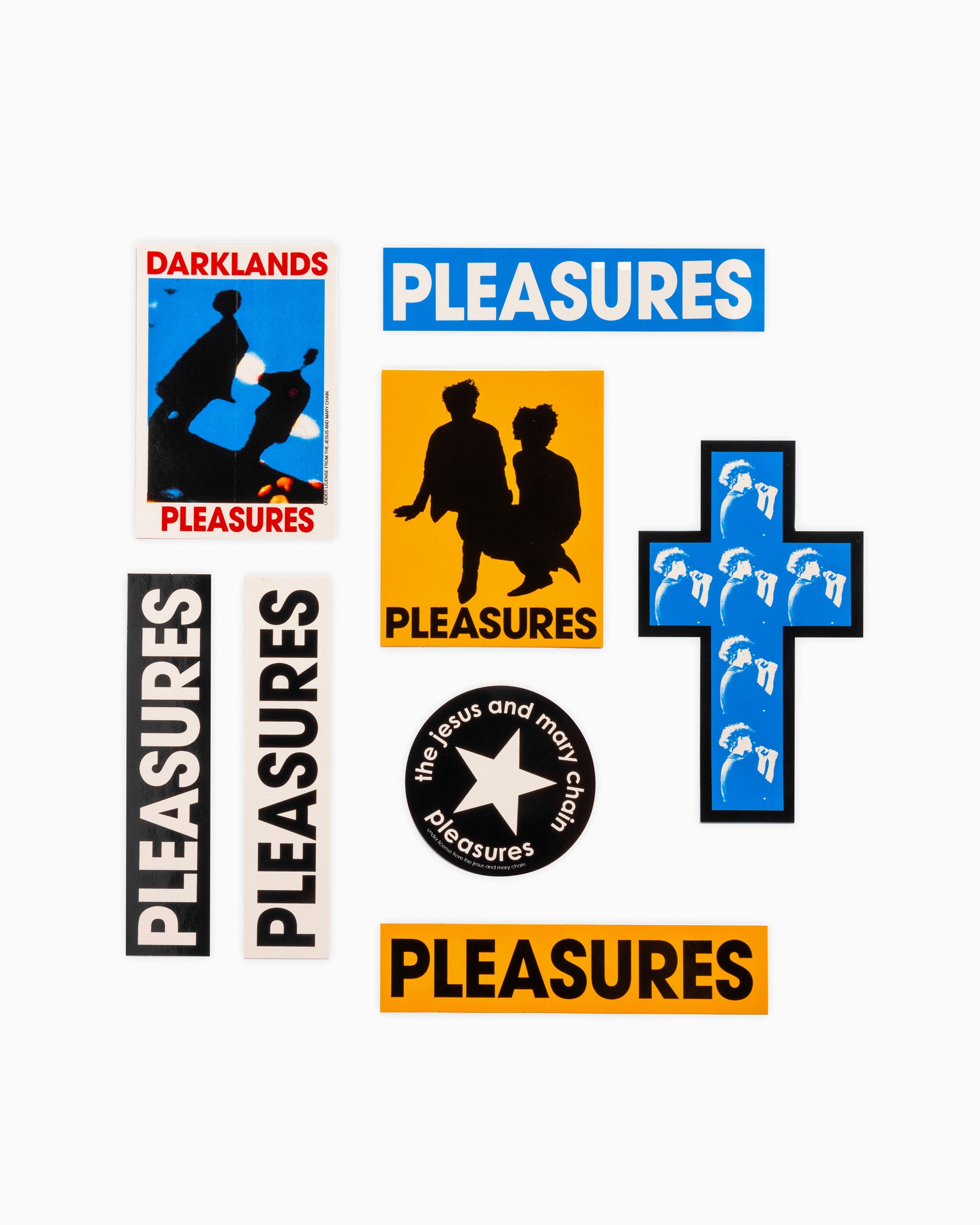 Decoration Pleasures x Jesus And Mary Chain Jamc Sticker Pack - P24F090-MULTI