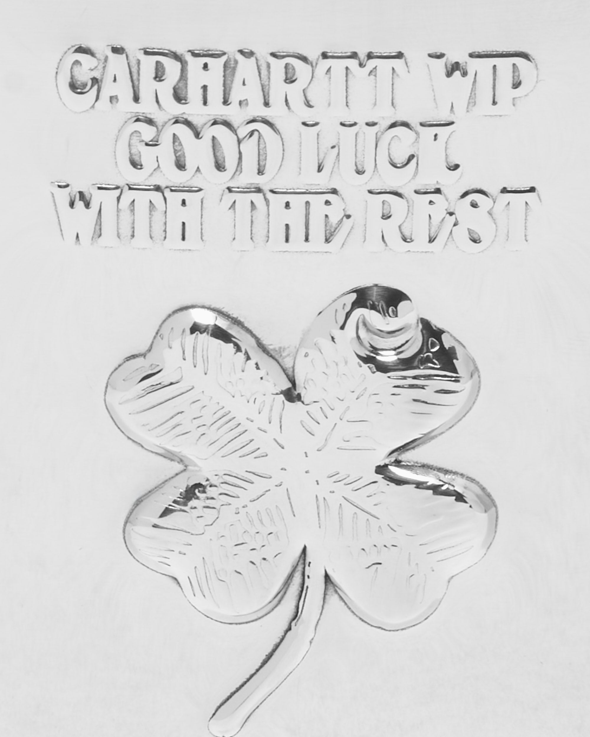 Drinkware Carhartt WIP Clover "Good Luck With The Rest" Flask - I036249-95XX