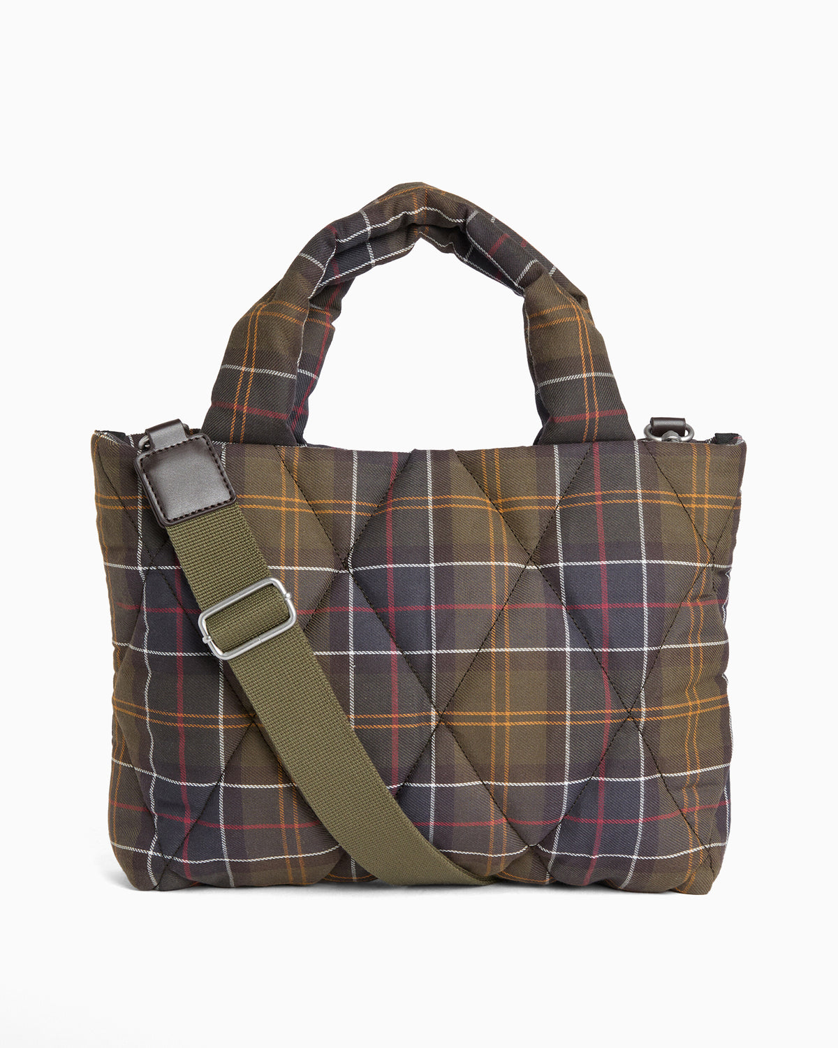 Handbags Barbour x A.P.C Tartan Quilted Unisex Shoulder Bag - LBA0587TN11