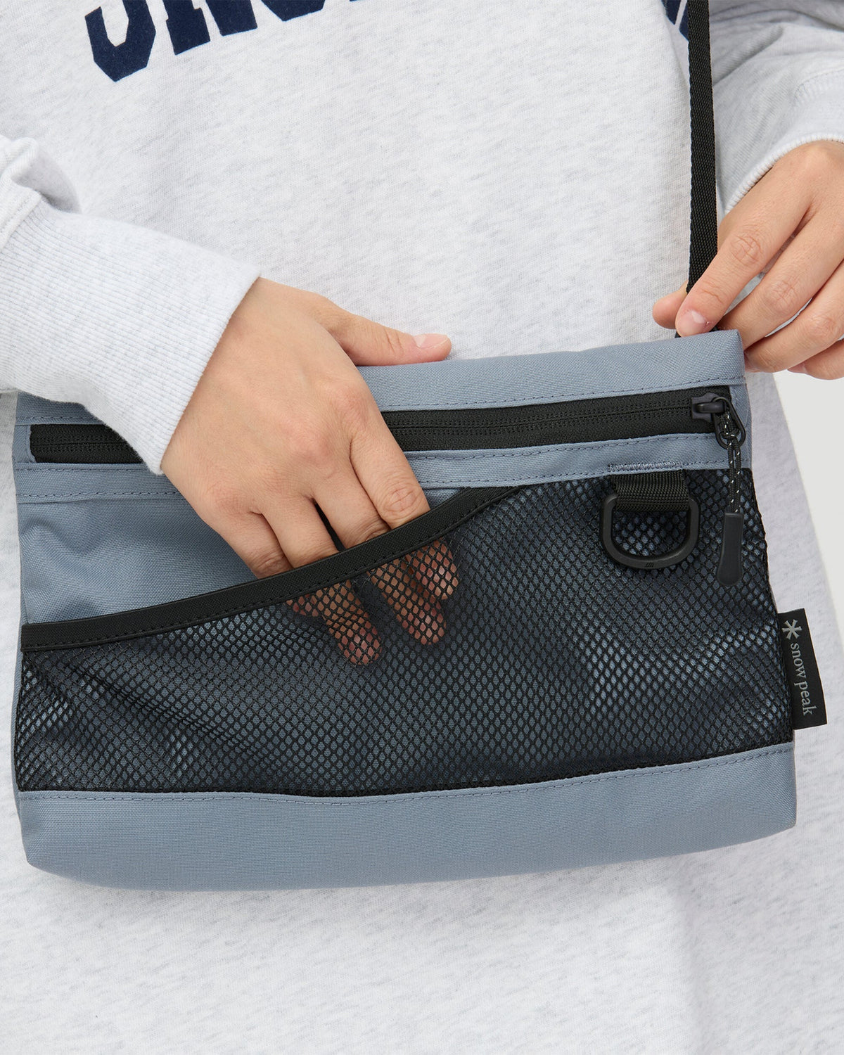 Handbags Snow Peak Everyday Use Sacoche Unisex Shoulder Bag - AC-25SU405-071