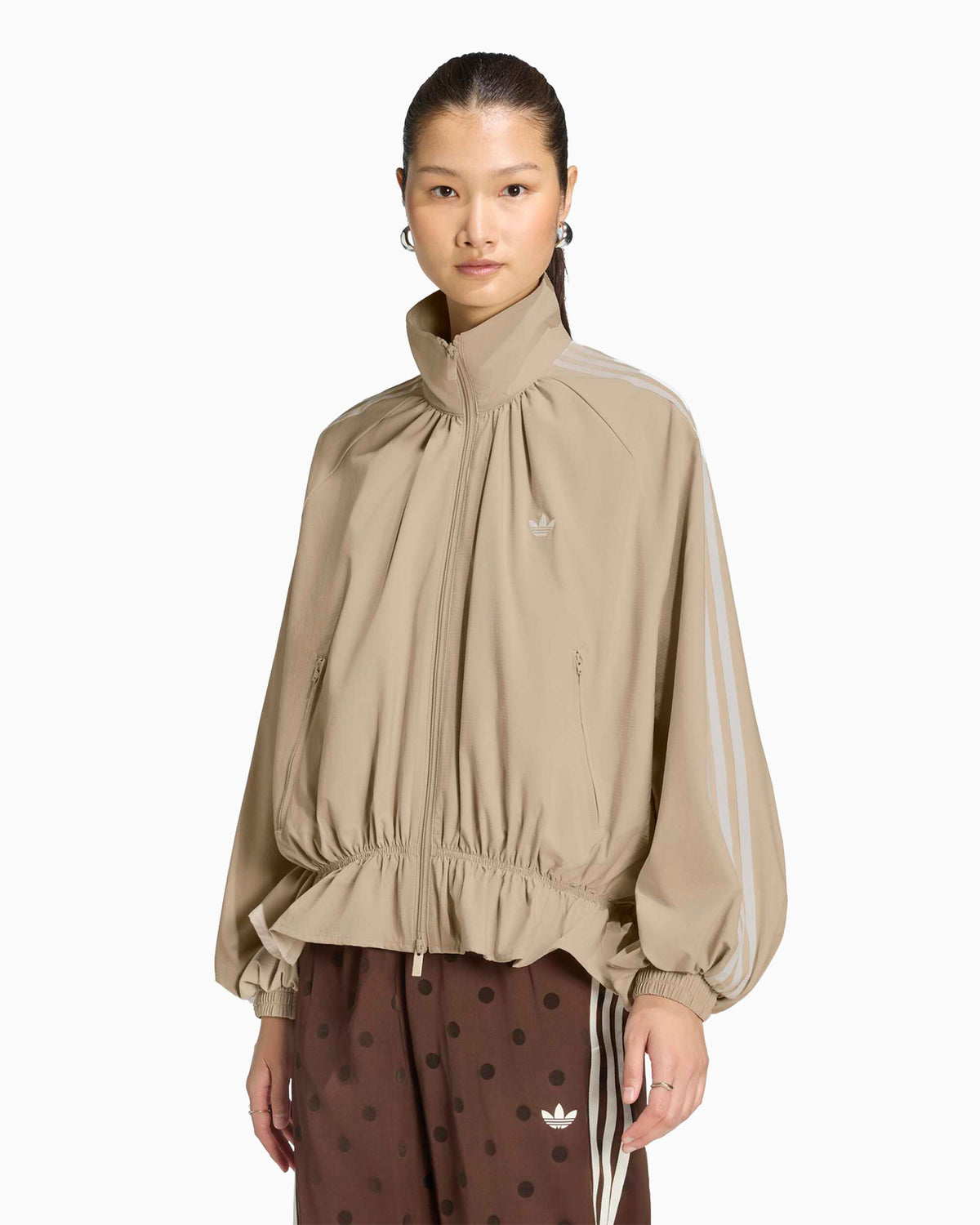 Jackets Coats adidas Originals Blousy Ruffled Oversize Women's Light Jacket - LG8941