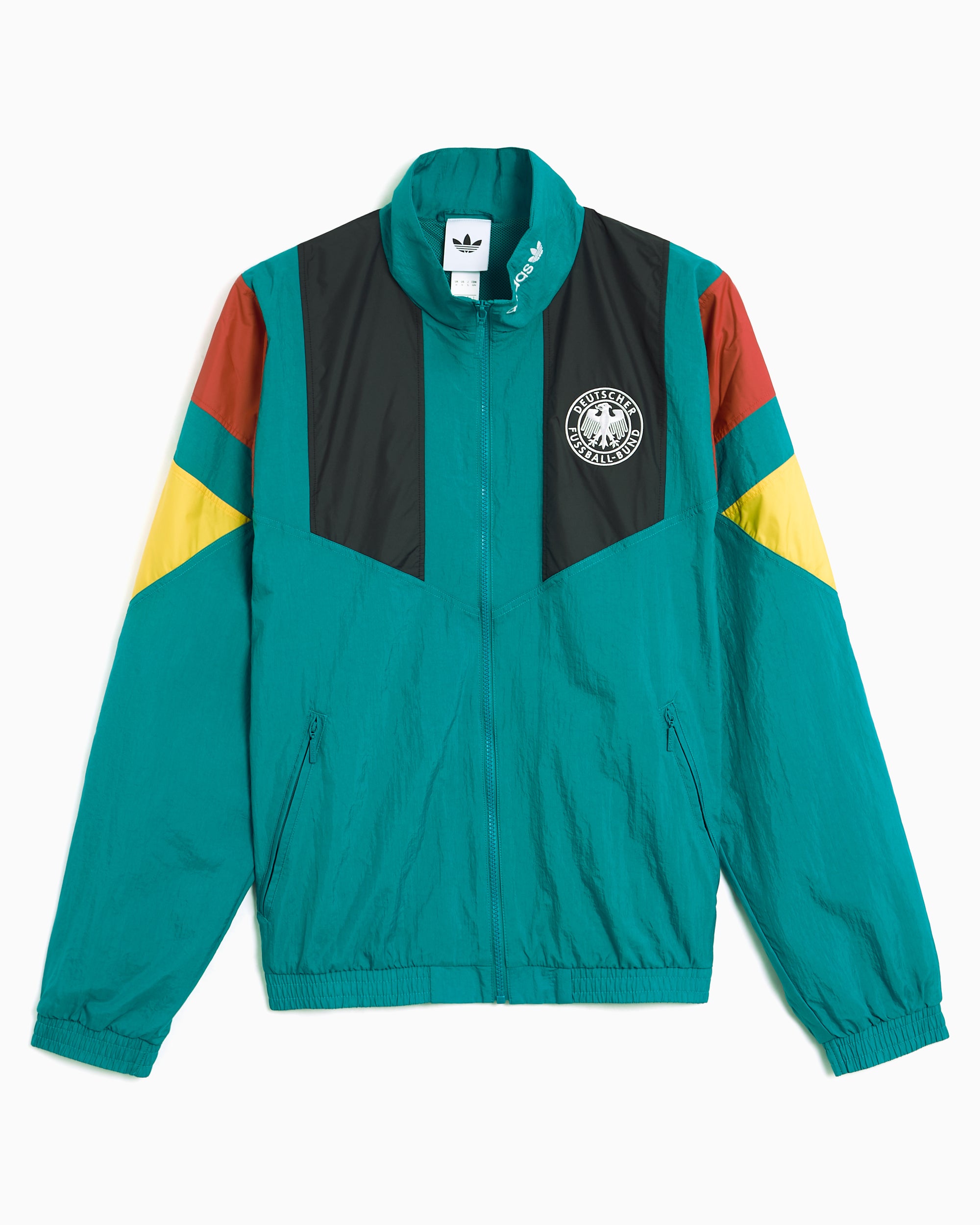 Jackets Coats adidas Originals EQT Germany Football Logo Relaxed Men's Track Jacket - KG2281