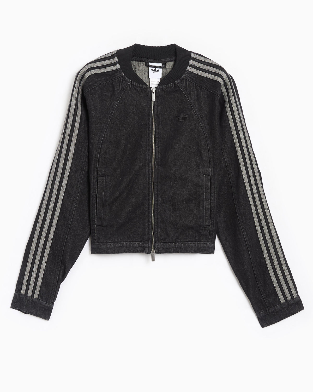 Jackets Coats adidas Originals Teamgeist 2.0 Crop Women's Denim Jacket - KQ6467