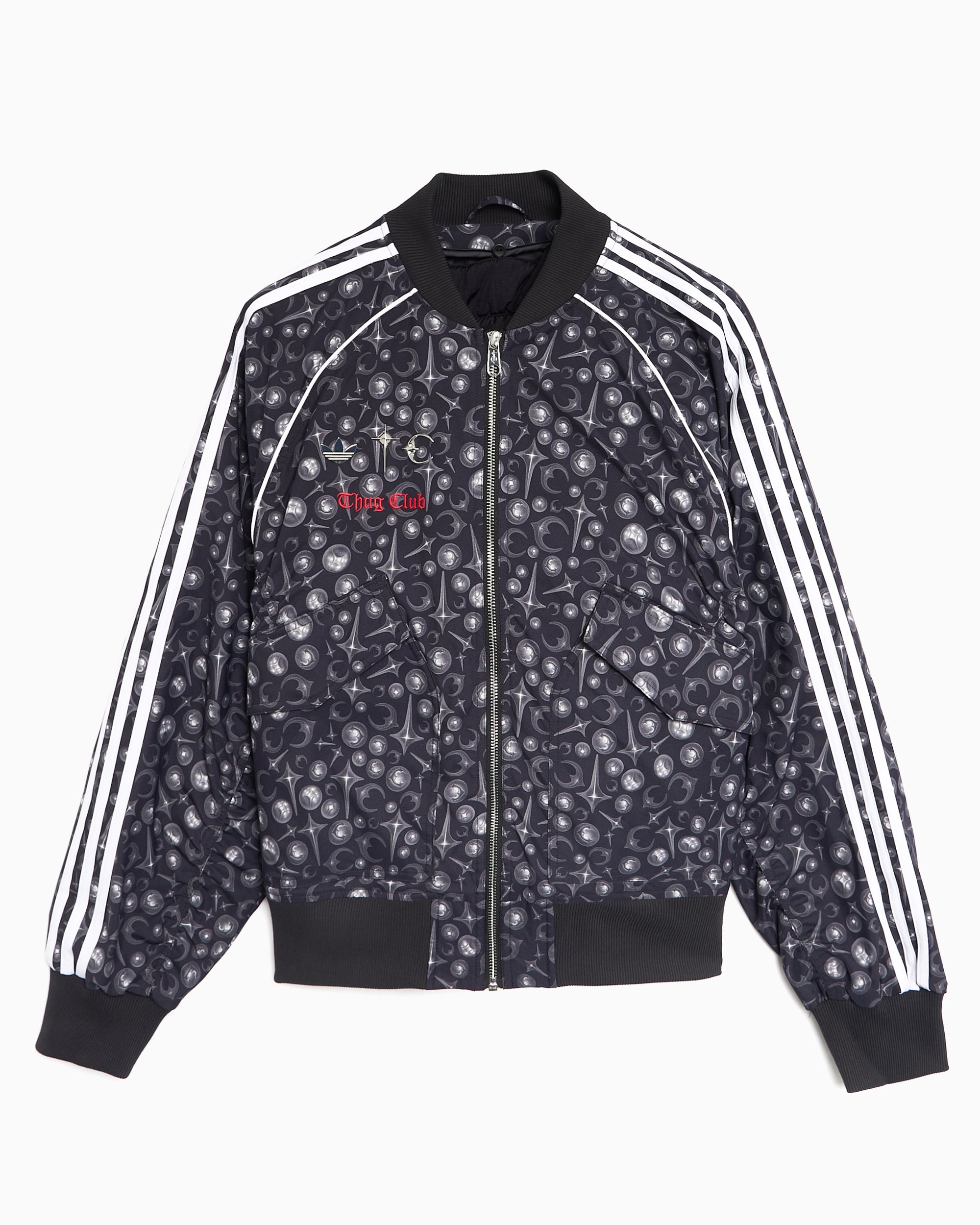 Jackets Coats adidas Originals x Thug Club Superstar Graphic Relaxed Men's Track Jacket - KF6915
