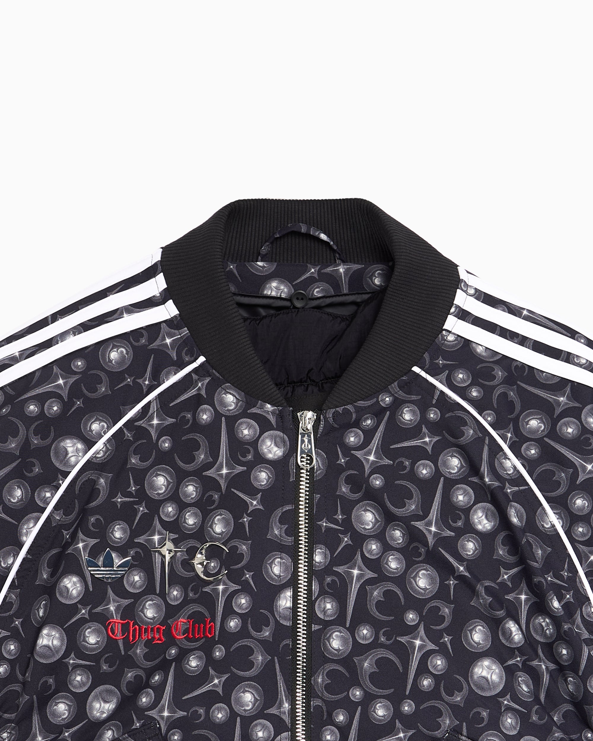Jackets Coats adidas Originals x Thug Club Superstar Graphic Relaxed Men's Track Jacket - KF6915