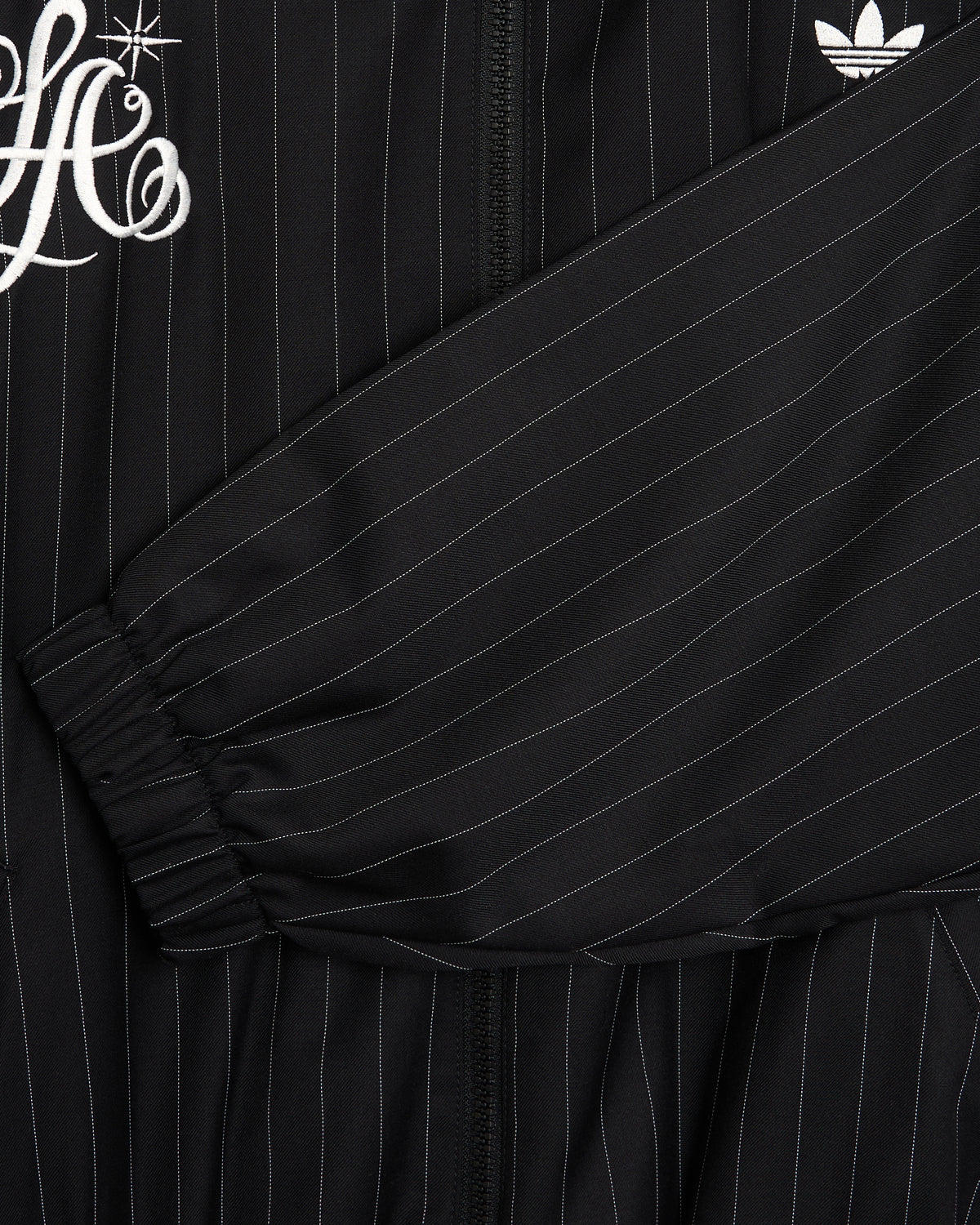 Jackets Coats adidas Originals x Willy Chavarria Pinstripe Striped Boxy Men's Track Jacket - KR8696