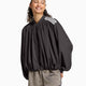 adidas Satin-Pleat Oversize Damen-Leichte Jacke