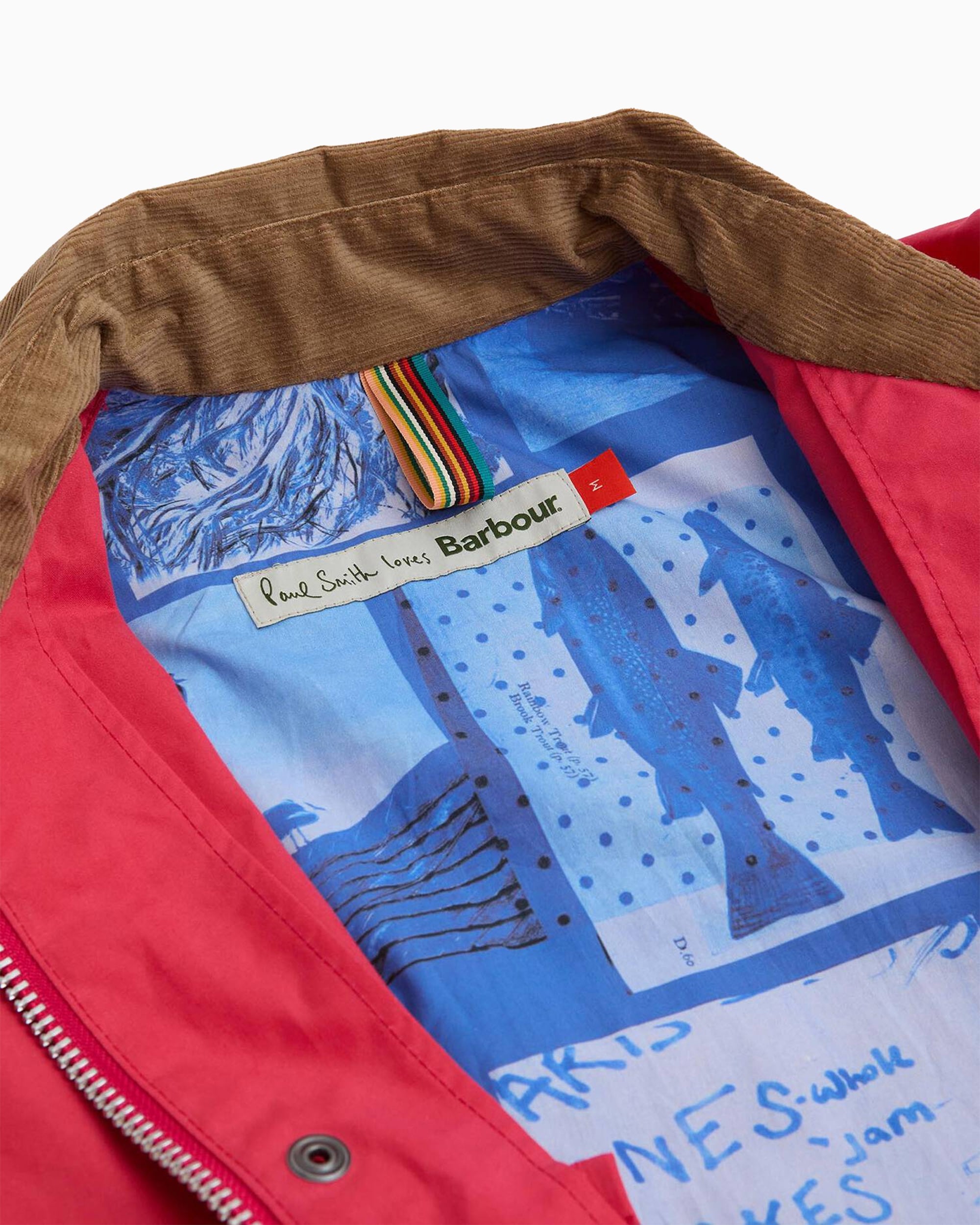 Jackets Coats Barbour x Paul Smith Sugarlump Bedale Relaxed Men's Rain Jacket - MCA1126RE51