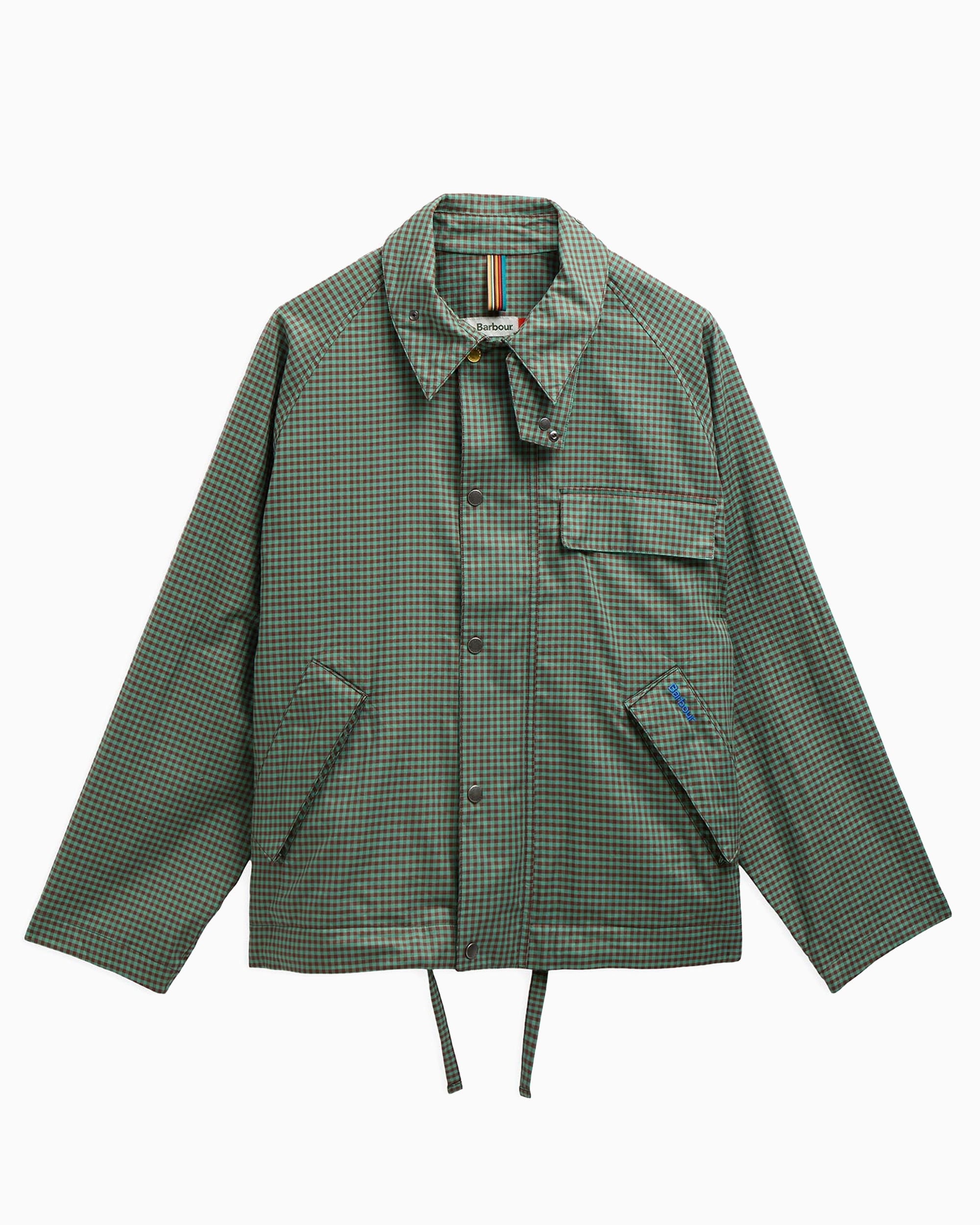 Jackets Coats Barbour x Paul Smith Transport Plaid Oversize Men's Light Jacket - MCA1128GN52