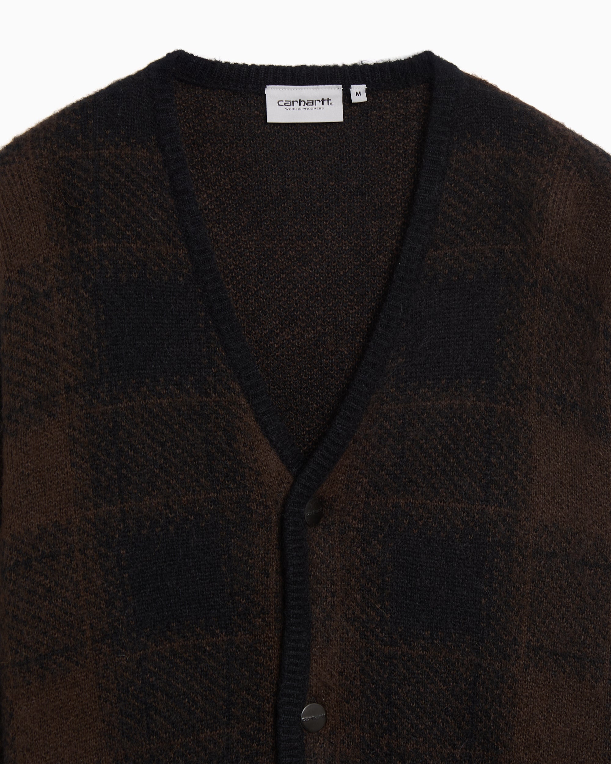 Jackets Coats Carhartt WIP Everson Plaid Relaxed Men's Cardigan - I035978-3PHXX