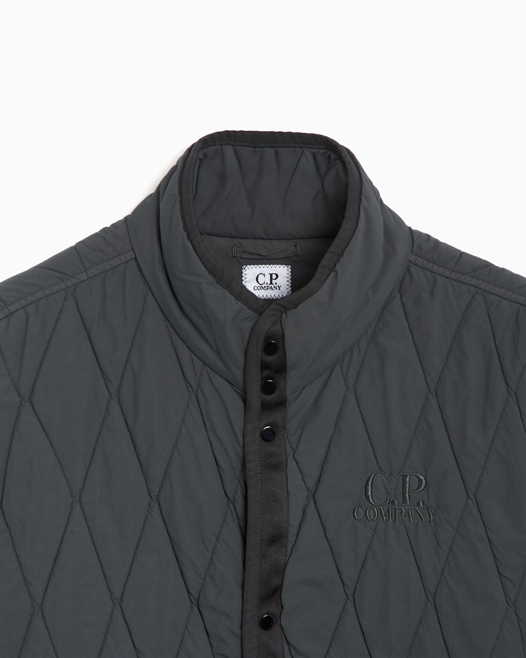 Jackets Coats CP Company Embroidered Men's Quilted Jacket - 21CMOW239A110745G-985