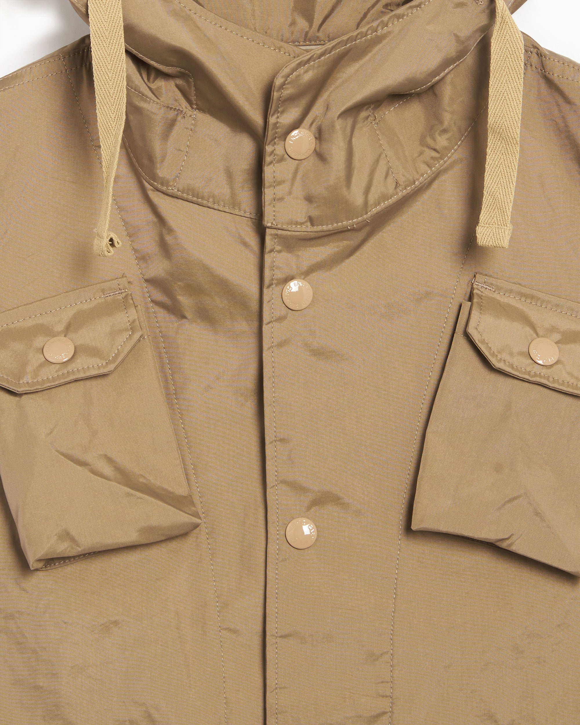Jackets Coats Engineered Garments Men's 3 Layers Nyco Cloth Field Vest Men's Vest - 25S1C004-IT002