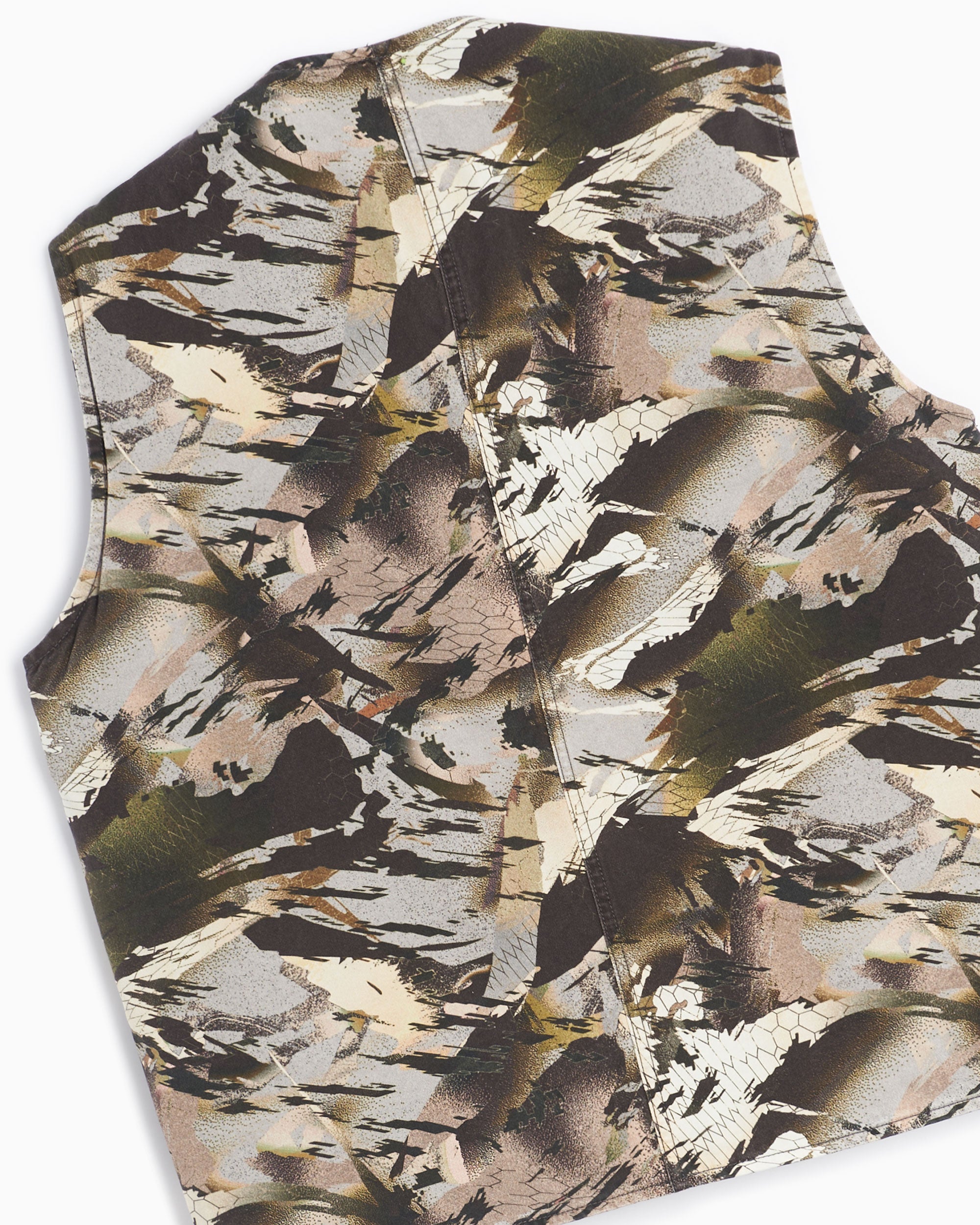 Jackets Coats Heron Preston Camo Military Men's Vest Men's Vest - HMEA075S22FAB0015900