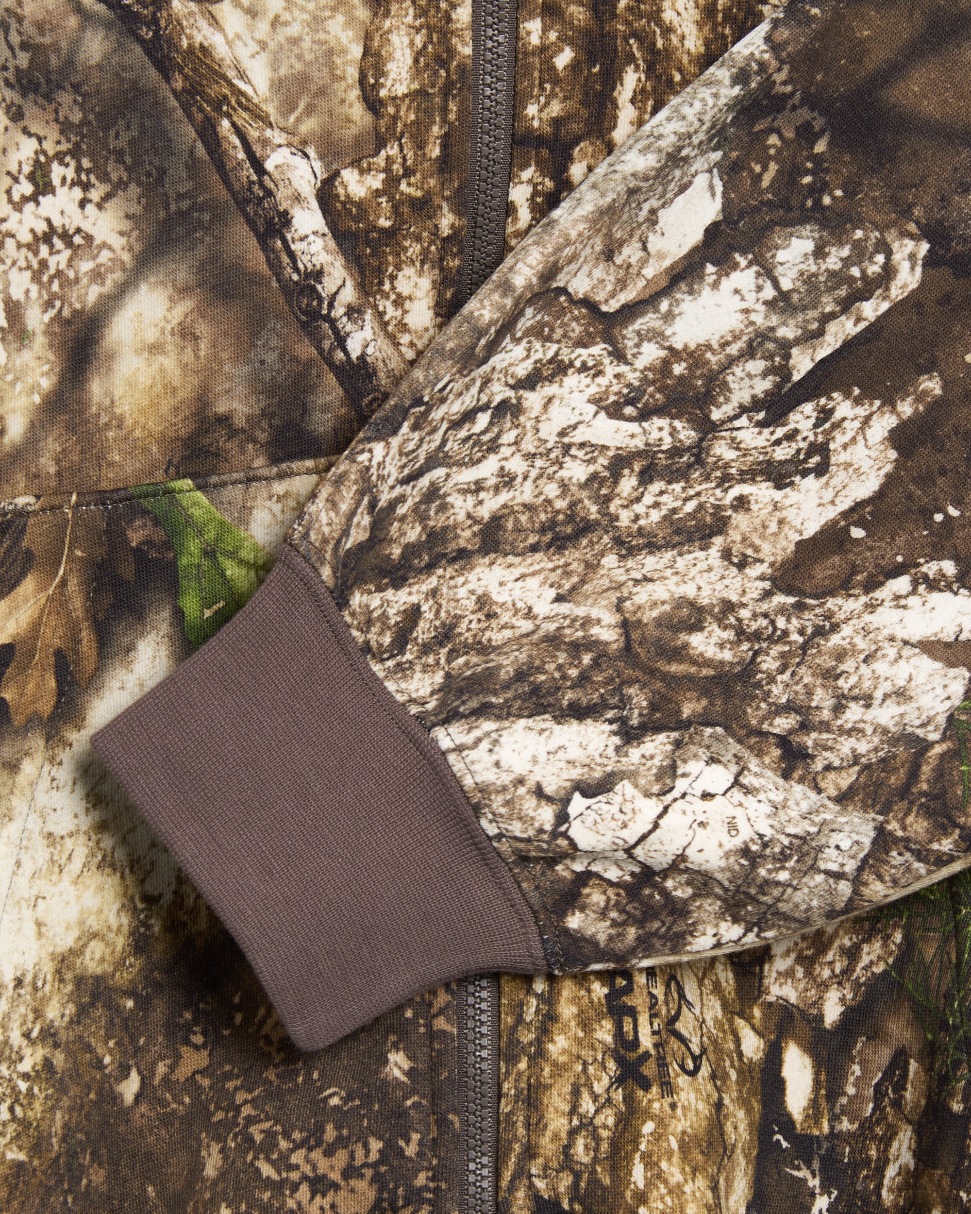 Jackets Coats Jordan Brooklyn Realtree Fleece Camo Print Leaves Crop Women's Light Jacket - HV0469-133