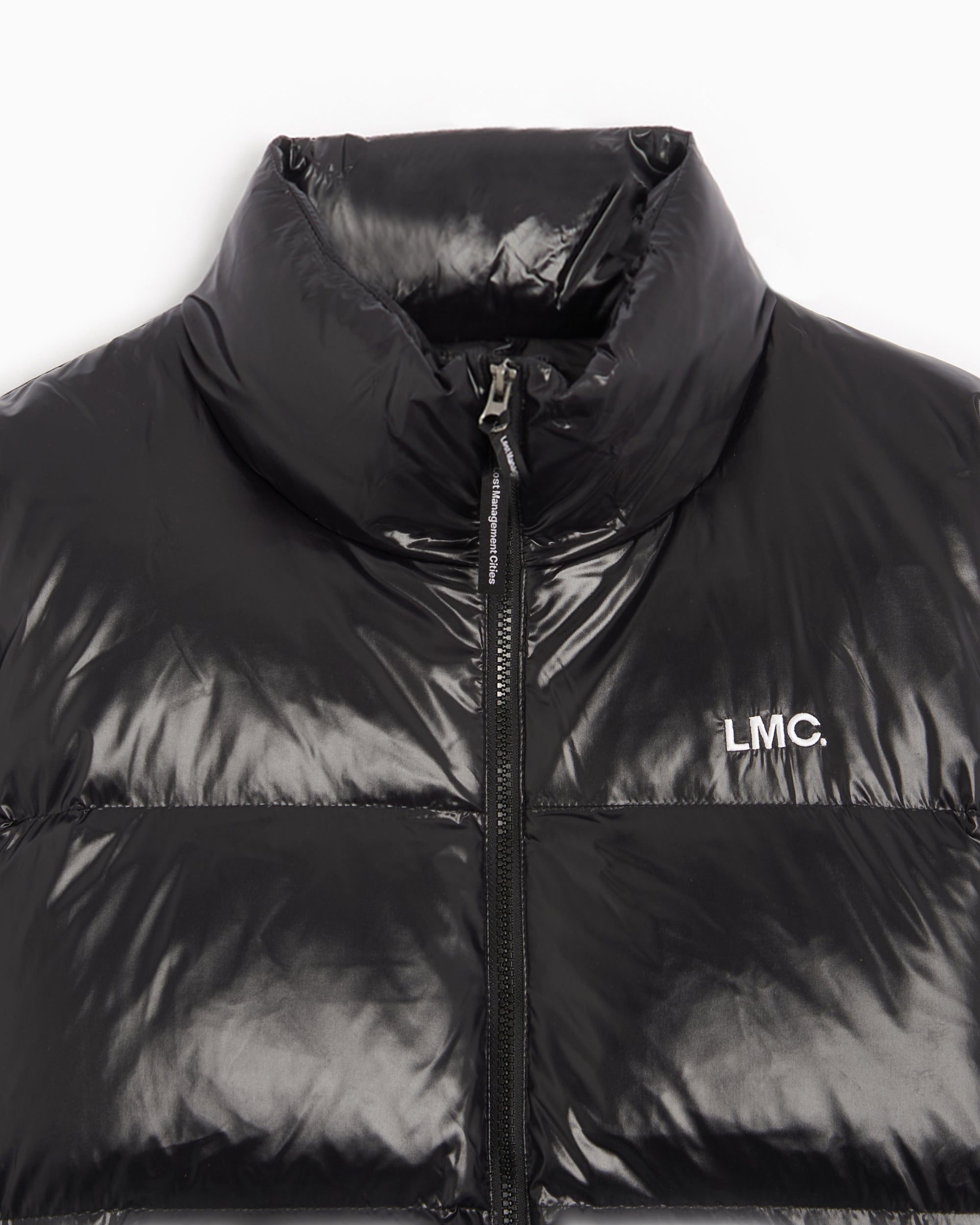 Jackets Coats LMC OG Glossy Men's Down Jacket Men's Down Jacket - LM23FJP102BLK