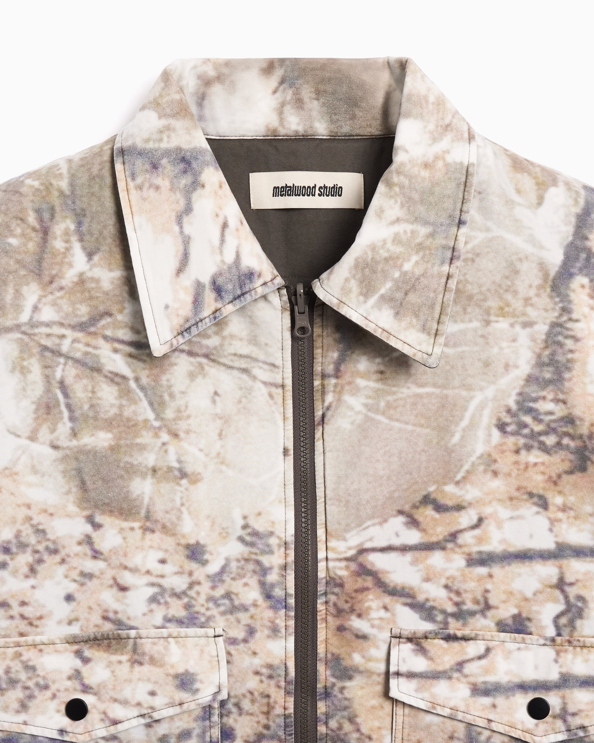 Jackets Coats Metalwood Poly Filled Reversible Men's Vest - MWS25-05-05-FGRN