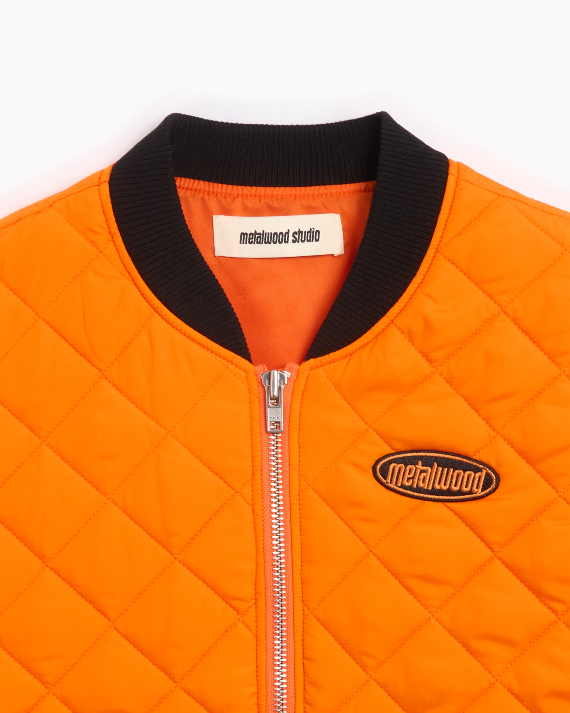 Jackets Coats Metalwood Studio Men's Padded Vest Men's Vest - MWS24-05-106-ORG