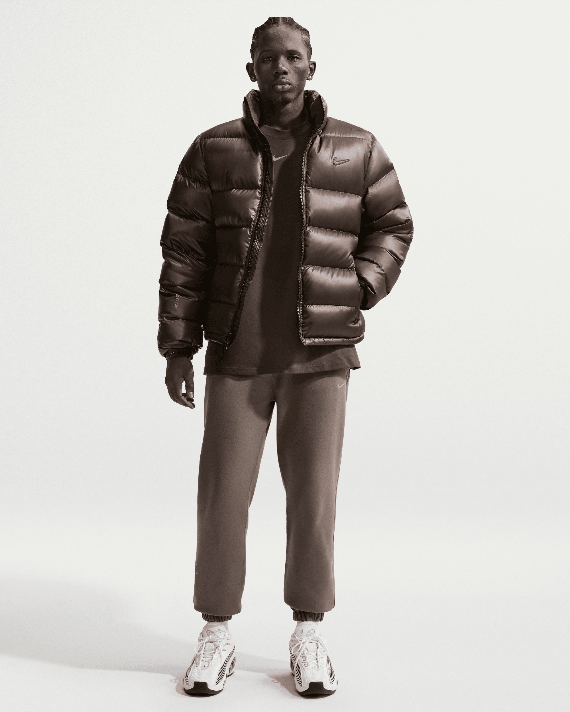 Jackets Coats Nike x Drake NOCTA Sunset Logo Men's Down Jacket - FN8196-237