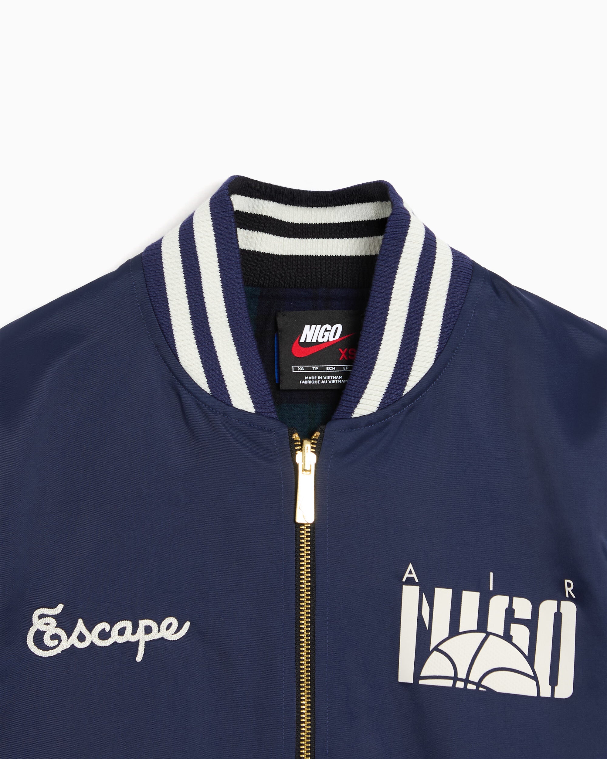 Jackets Coats Nike x Nigo "College Pack" Relaxed Men's Varsity Jacket - HQ7525-410