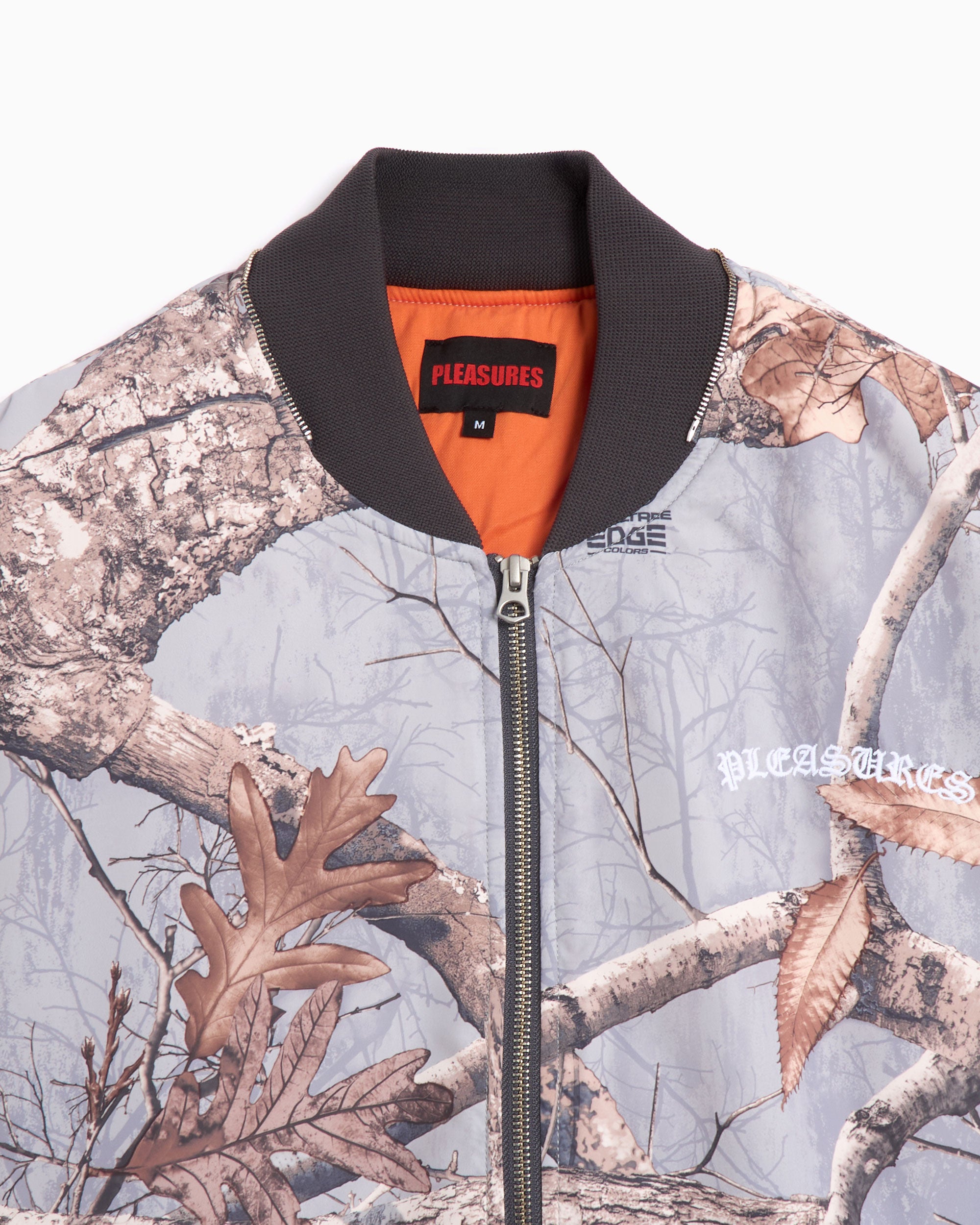 Jackets Coats Pleasures Dragon Men's Bomber Jacket Relaxed Men's Bomber - P25SP003-GREY