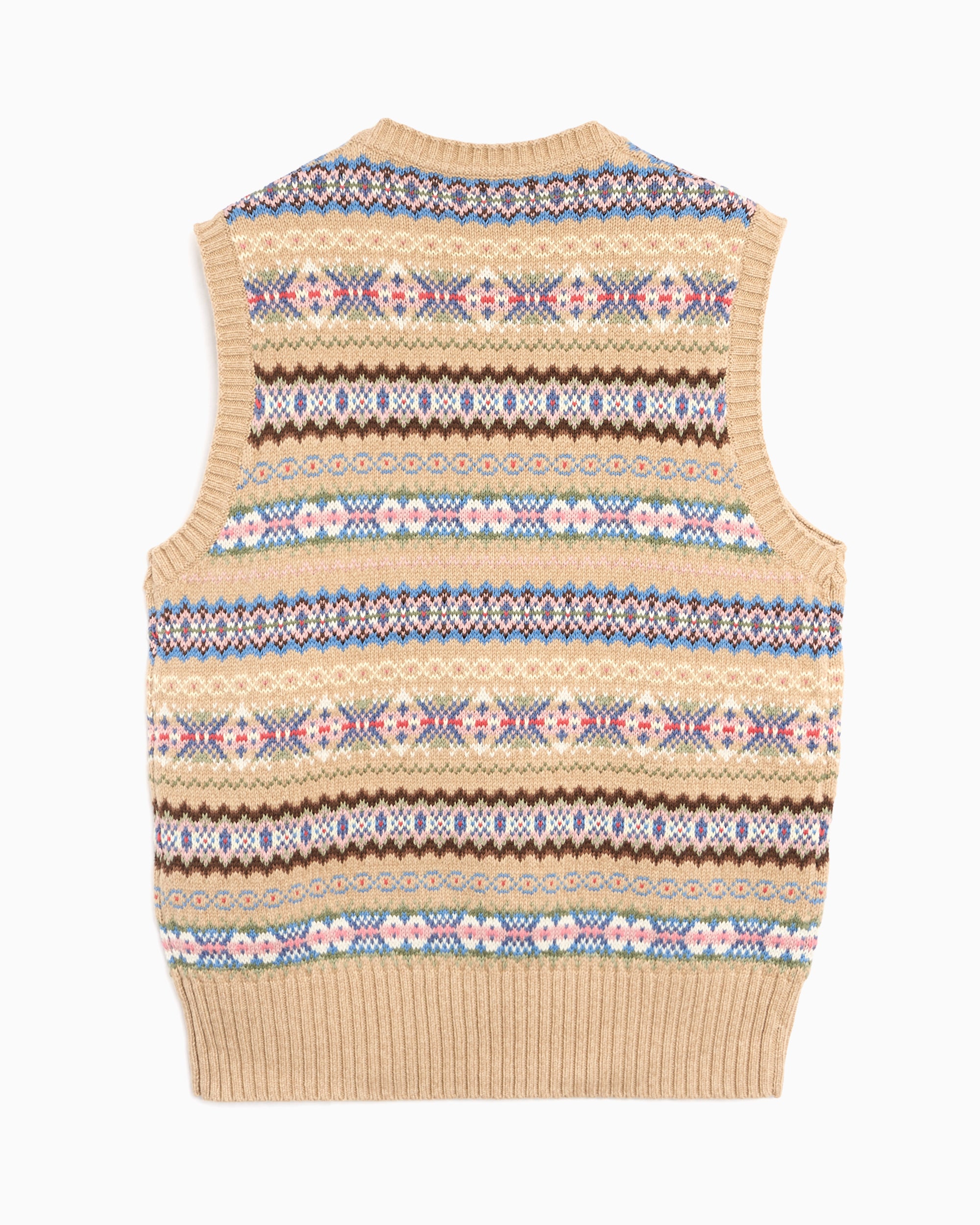 Jackets Coats Polo Ralph Lauren Fair Isle Relaxed Men's Vest - 710B17208001