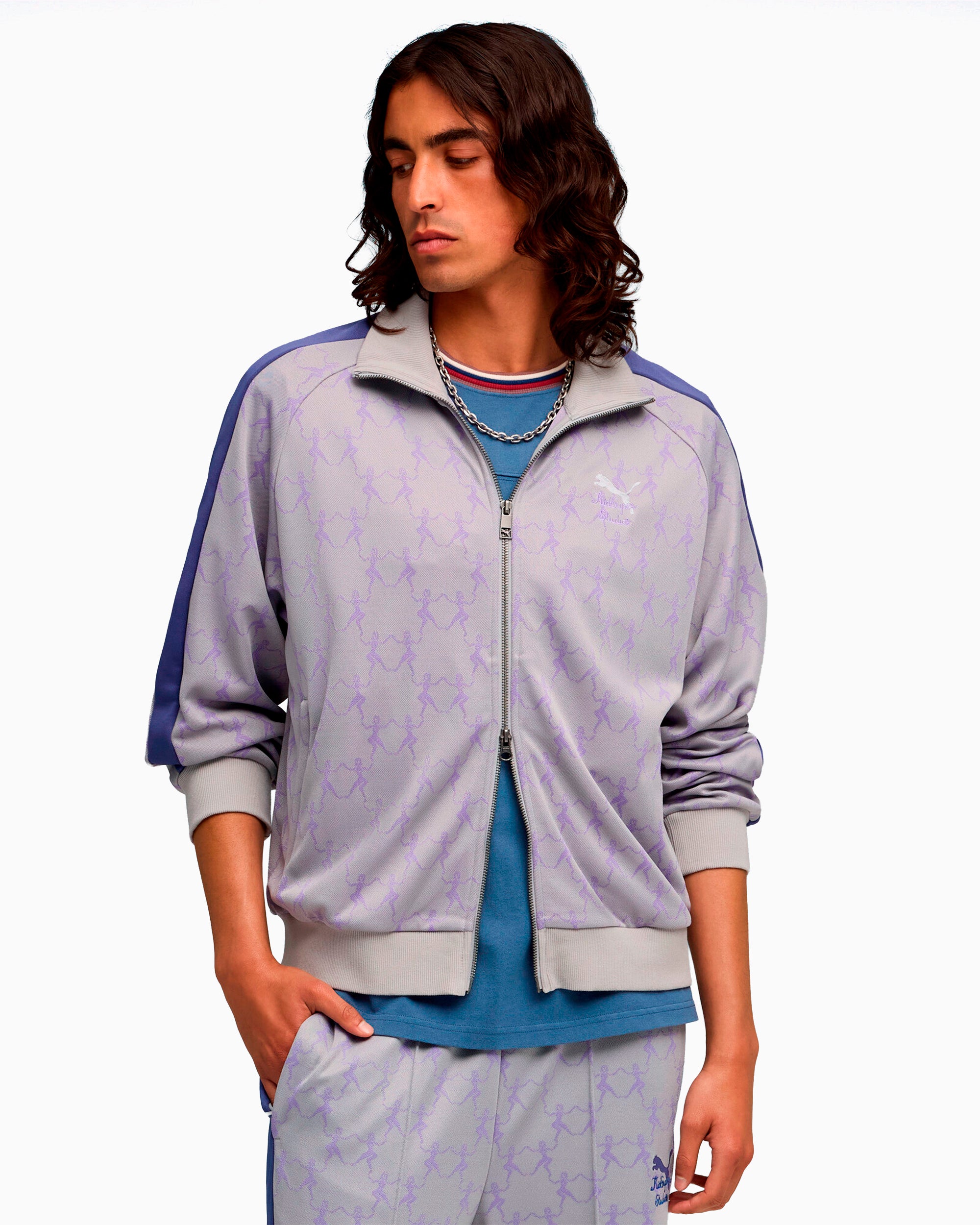 Puma x KidSuper T7 Relaxed Herren-Trainingsjacke mit Grafik