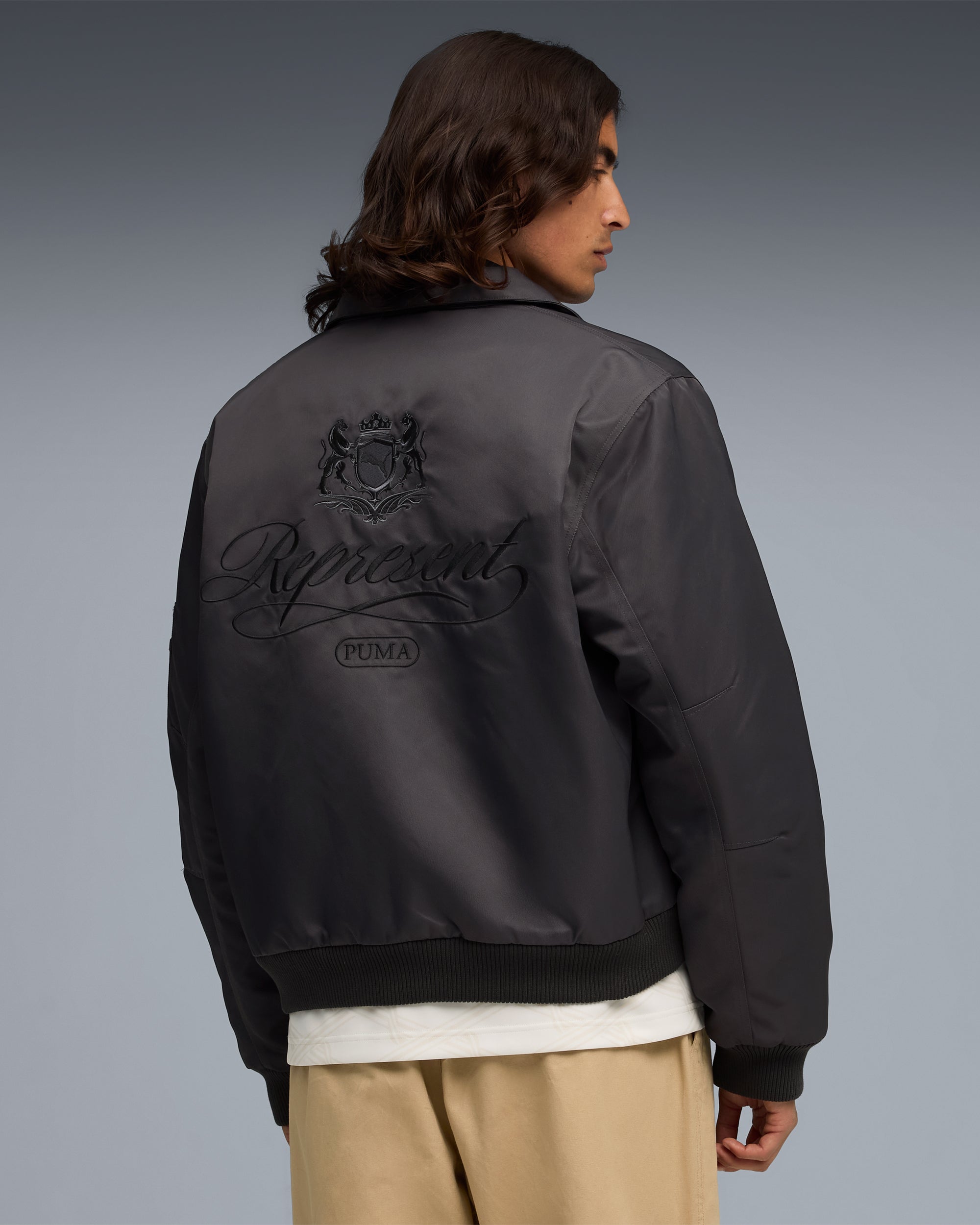 Jackets Coats Puma x REPRESENT Logo Unisex Bomber - 632539-97
