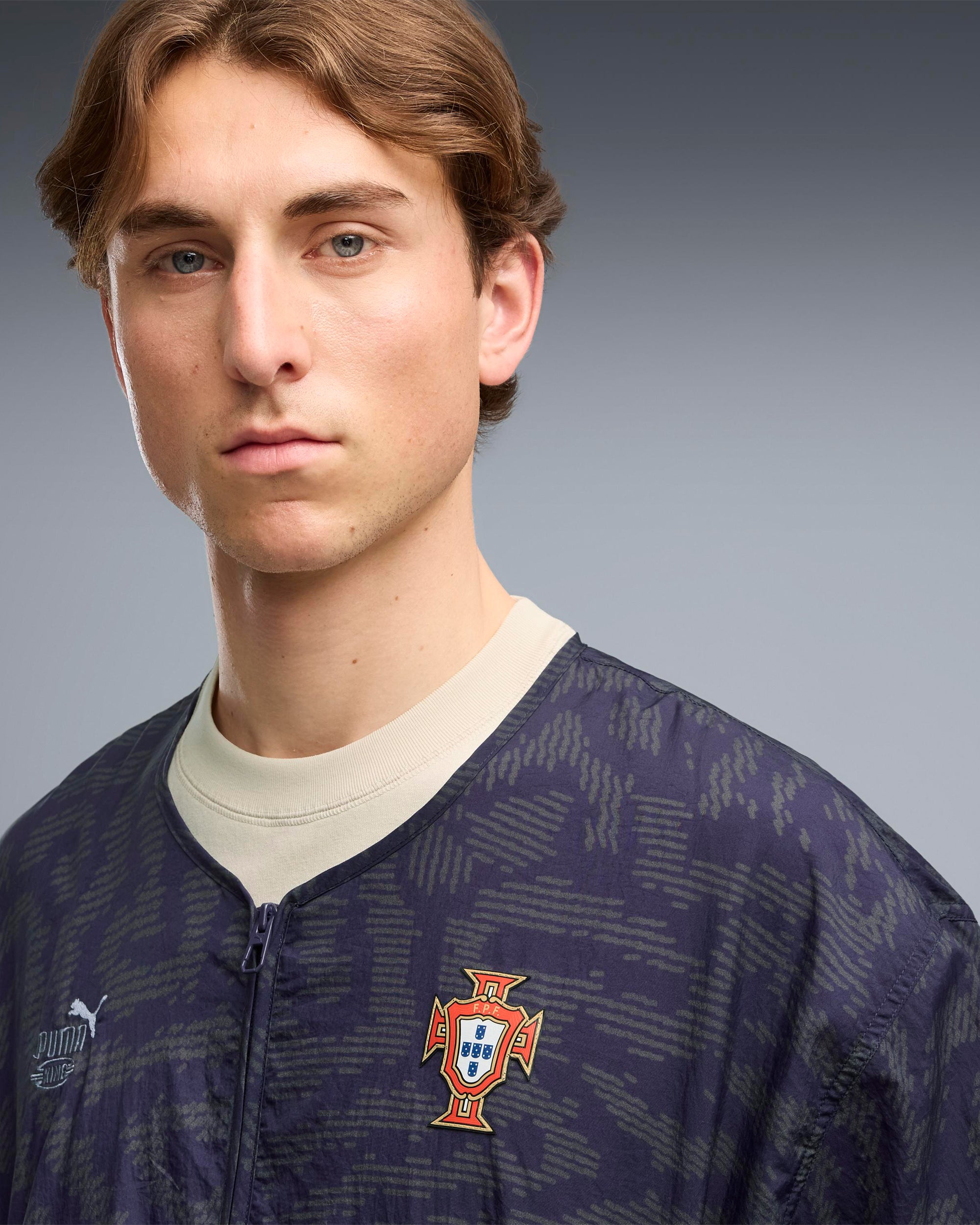Jackets Coats Puma x Salehe Bembury x Portugal "King" Logo Relaxed Men's Track Jacket - 635099-64
