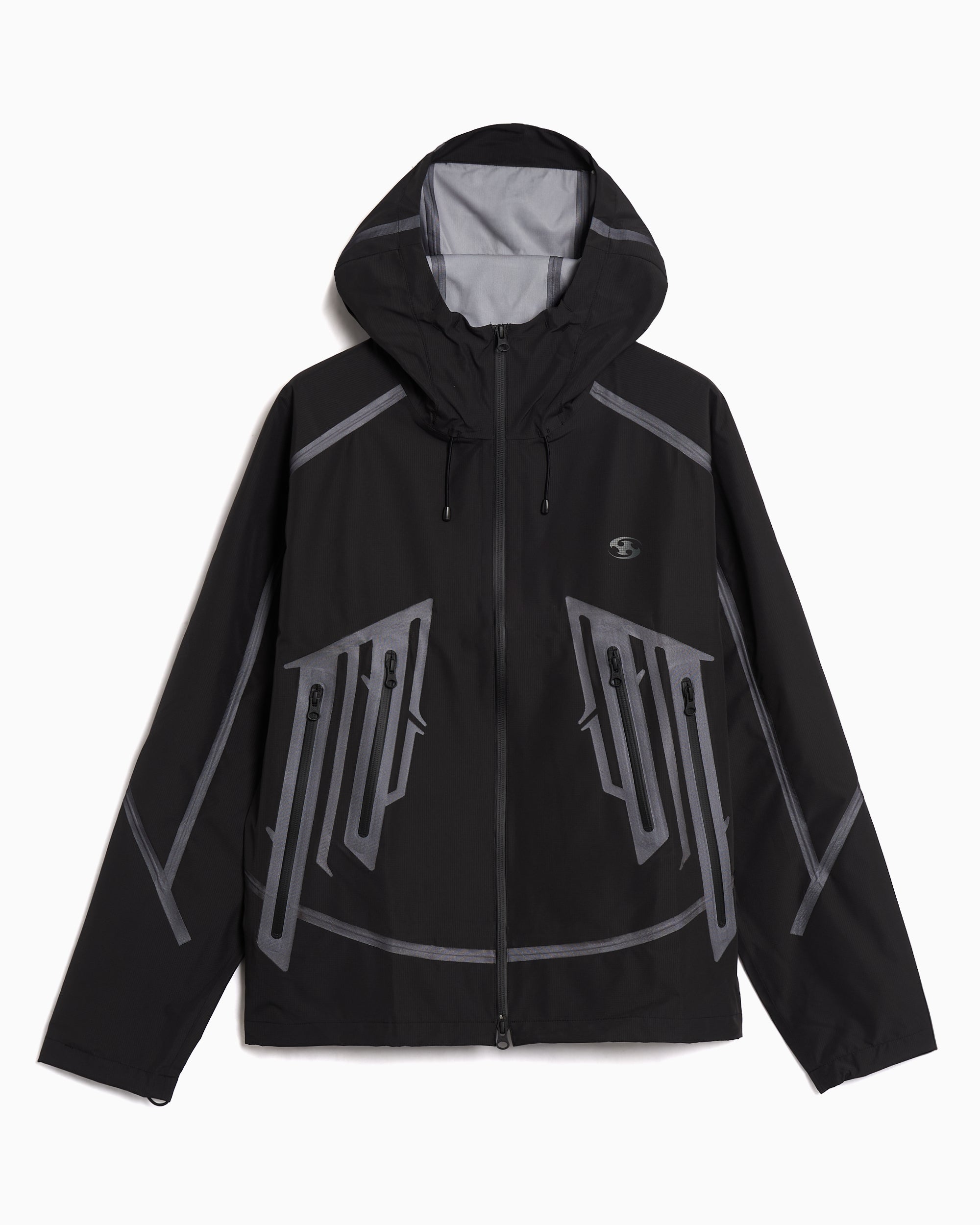 Jackets Coats SAN SAN GEAR 3L Taped Men's Rain Jacket - SG2503JK11-BLACK