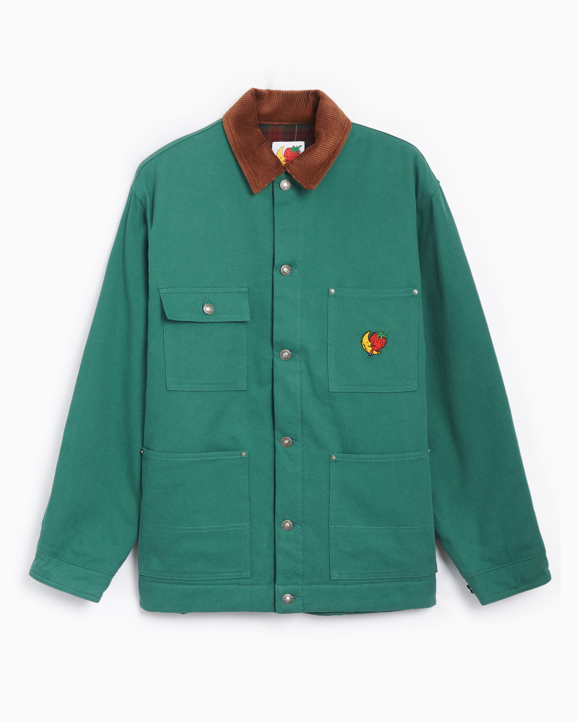 Jackets Coats Sky High Farm Workwear Angry Men's Chore Jacket Men's Light Jacket - SHF06C004-1