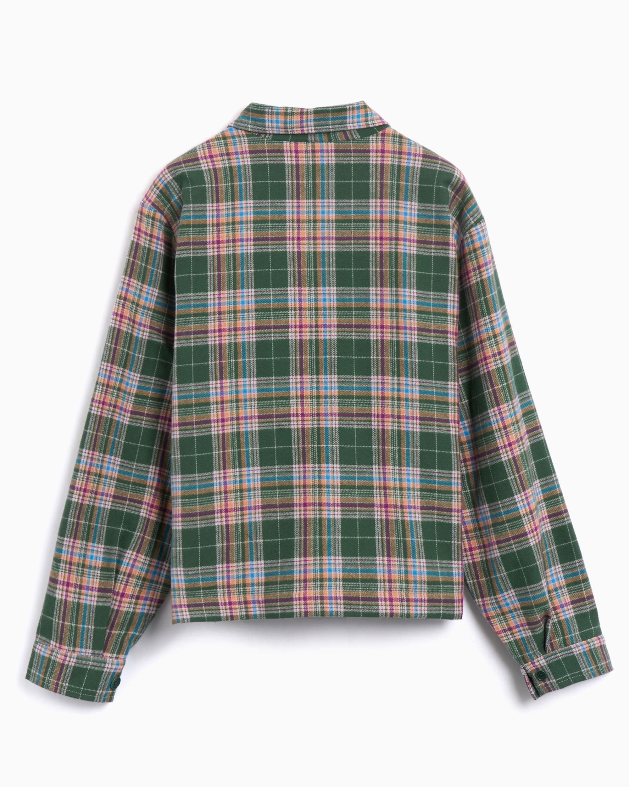 Jackets Coats Sky High Farm Workwear Flannel Gas Station Unisex Jacket Unisex Work Jacket - SHF07J011-1