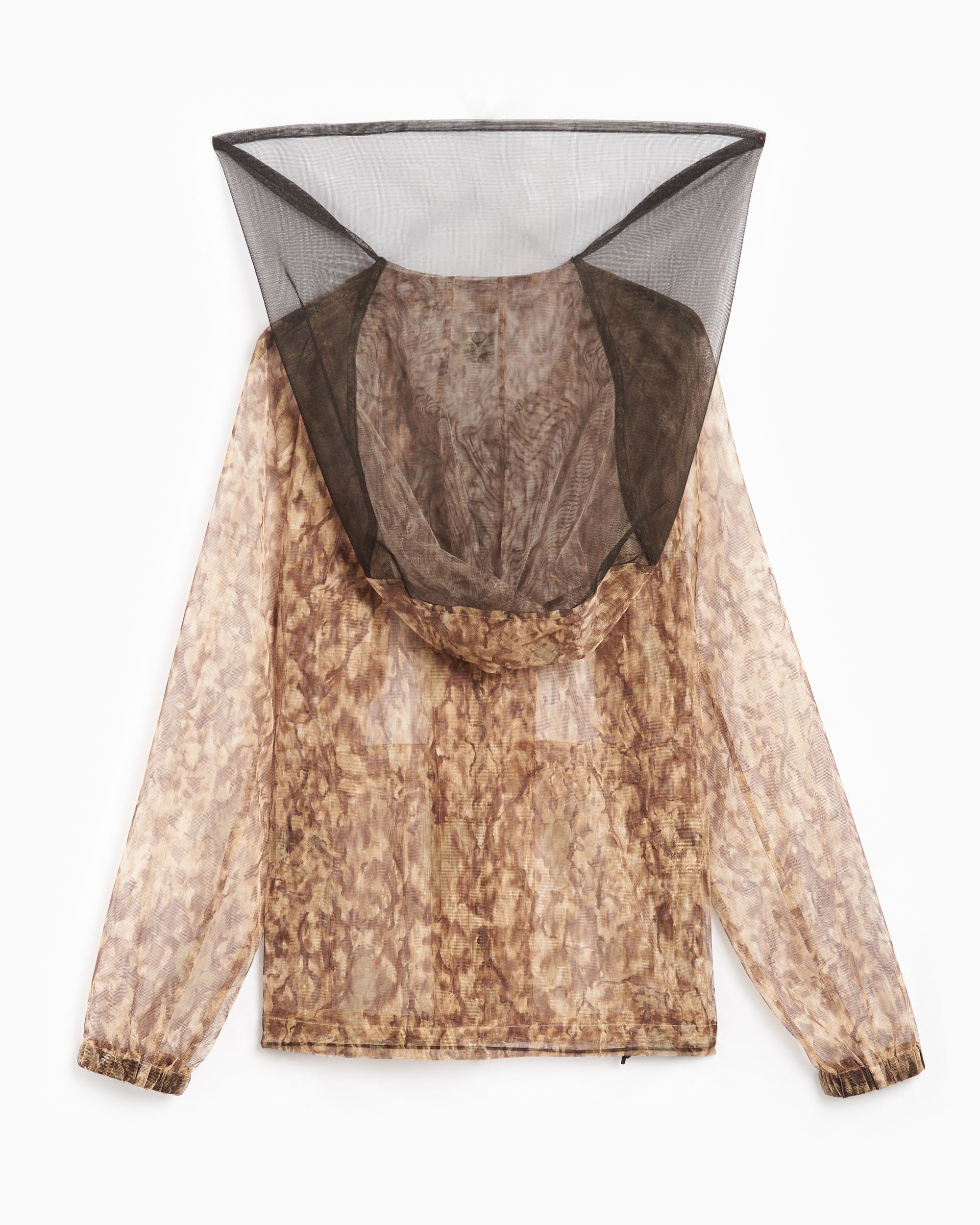 Jackets Coats South2 West8 Bush Men's Lightweight Mesh Parka Jacket Men's Light Jacket - OT444-A-Horn Camo