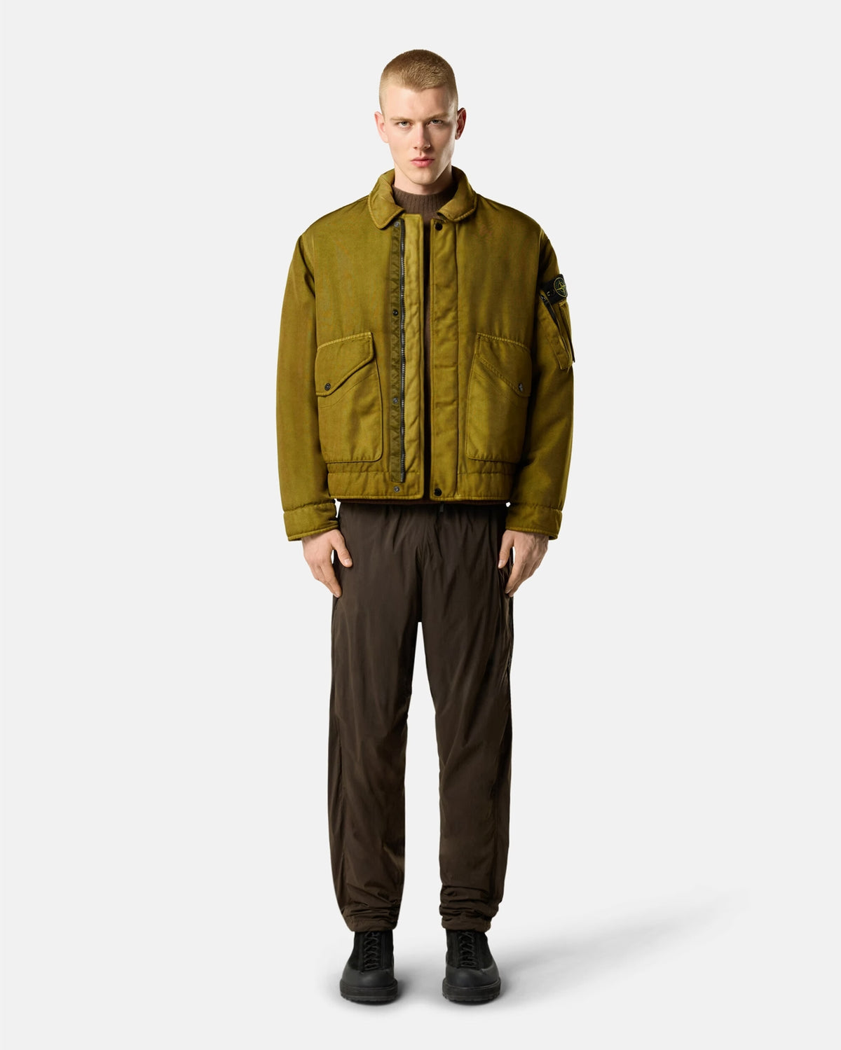 Jackets Coats Stone Island Dense Oxford Men's Anorak - L2S154100035-V005R