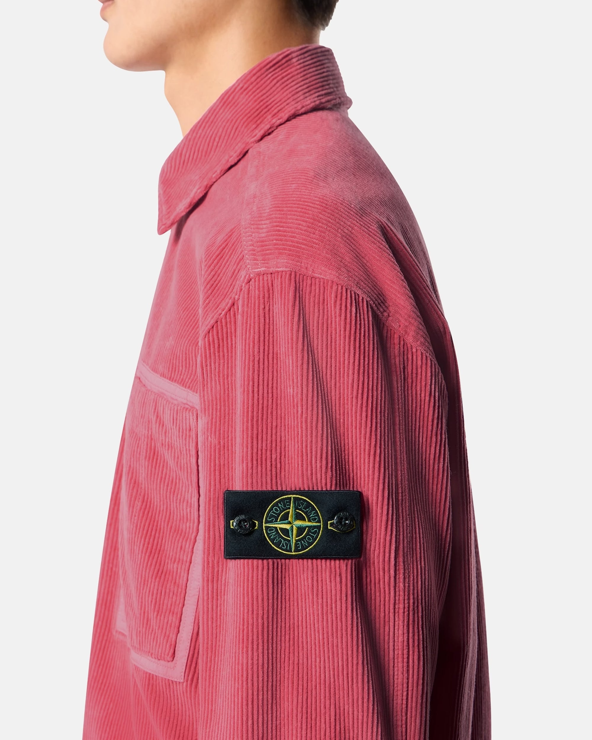 Jackets Coats Stone Island Logo Relaxed Men's Overshirt - L2S151200016-V0089
