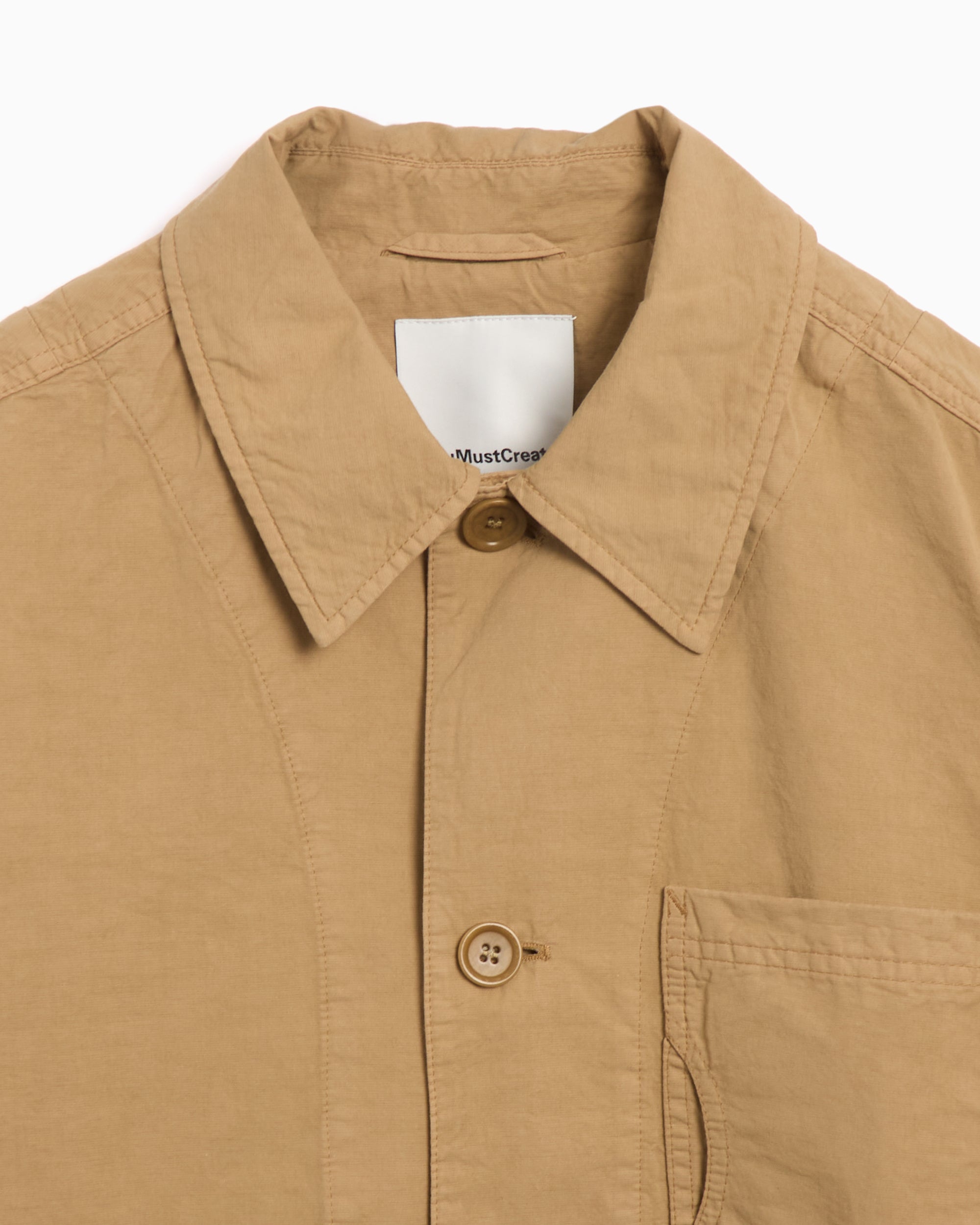 Jackets Coats YMC Construction Men's Oversized Work Jacket Oversize Men's Work Jacket - P5YAG-SAND