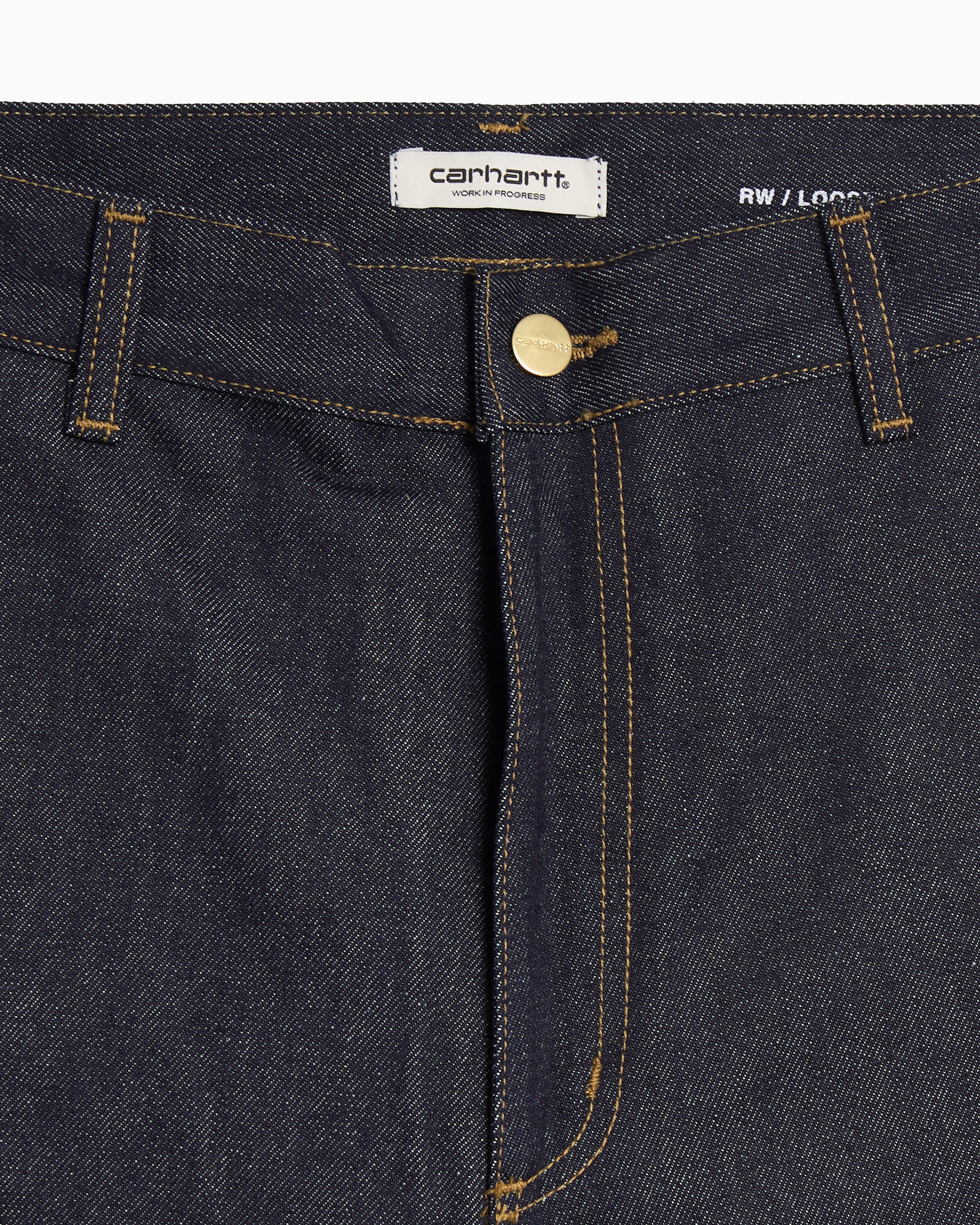 Jeans Carhartt WIP Brandon Double Knee Relaxed Women's Jeans - I036323-0101
